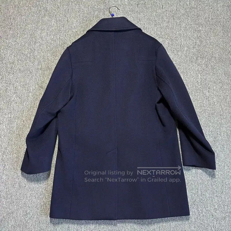 Other Dior Men's Wool Blend Navy Peacoat . Size US XL / EU 56 / 4 - 3 Thumbnail