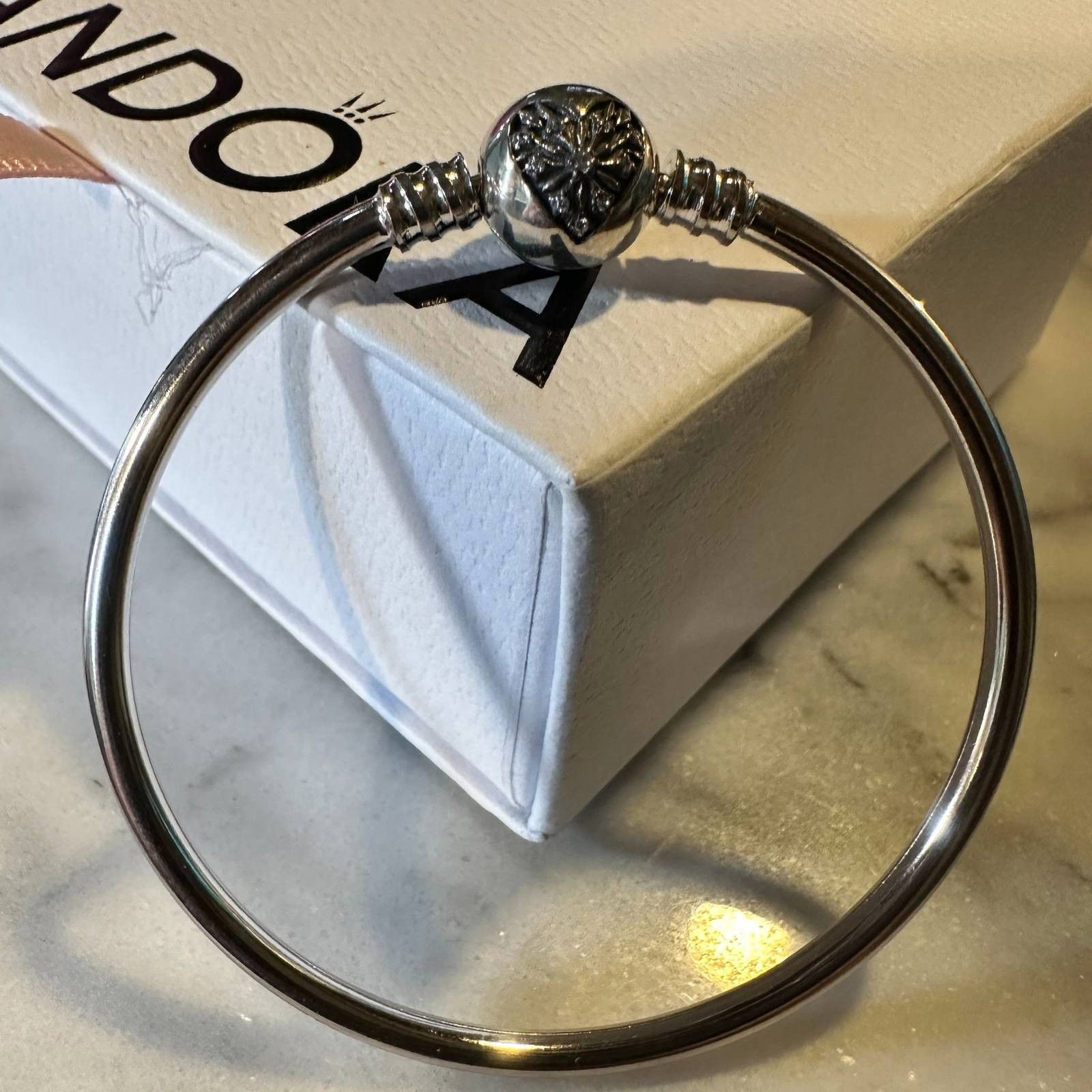 pandora Authentic Pandora Retired Winter Wonderland "YOU MELT MY HEA Size ONE SIZE - 3 Thumbnail