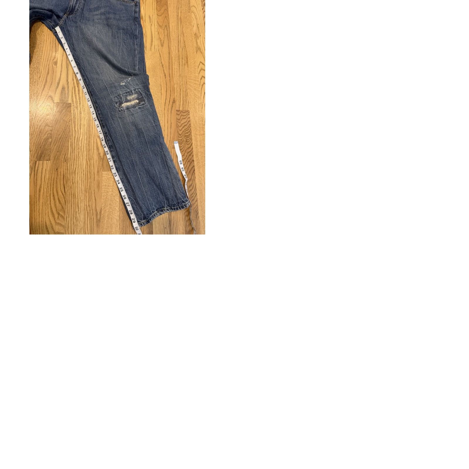 Polo Ralph Lauren Polo Ralph Lauren Jeans Men Distressed Classic Fit 5-Pocket Denim Straight Blue 38x30 Regular Inseam 30 Logo Vintage Style Size US M / EU 48-50 / 2 - 10 Thumbnail