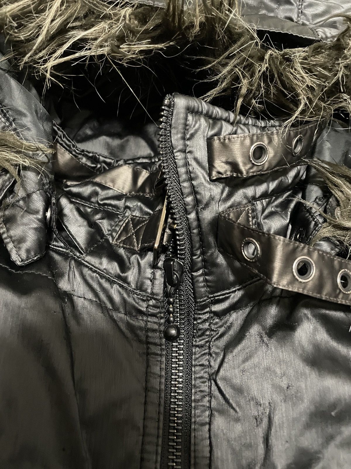 If Six Was Nine 2000s Hideaways Fur Detachable Sleeve Jacket archive Size US S / EU 44-46 / 1 - 6 Thumbnail