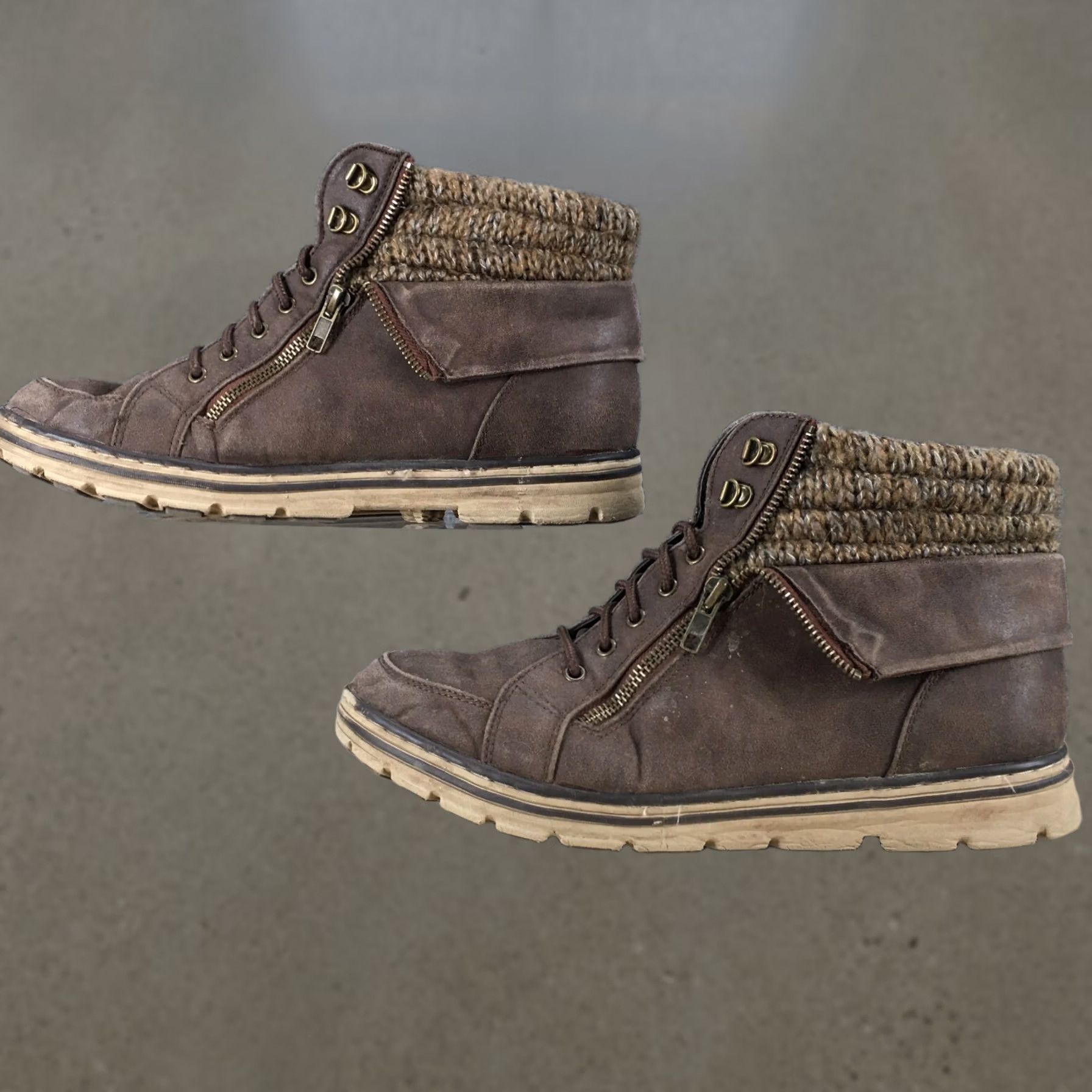 Vintage Cliffs White Mountain Boots Womens 11M Brown Kearny Lace Up Ankle C253352 Size US 11 / IT 41 - 1 Thumbnail