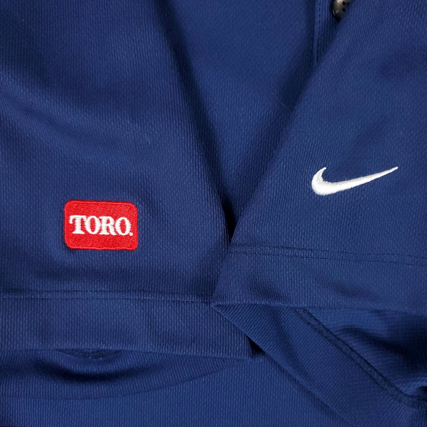 Nike Nike Polo Shirt Mens Large Blue Swoosh Golf Casual Short Sleeve Size US L / EU 52-54 / 3 - 3 Thumbnail