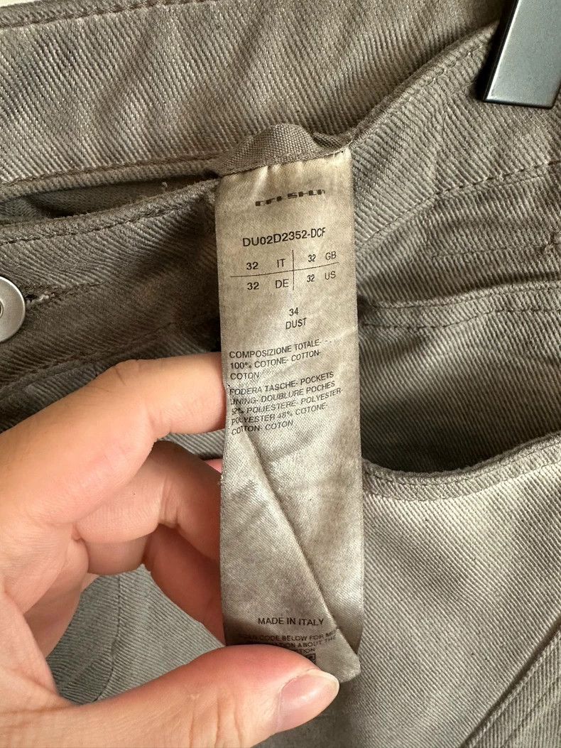 Rick Owens Rick Owens Spiral Flare Wax Jeans Size US 32 / EU 48 - 6 Thumbnail