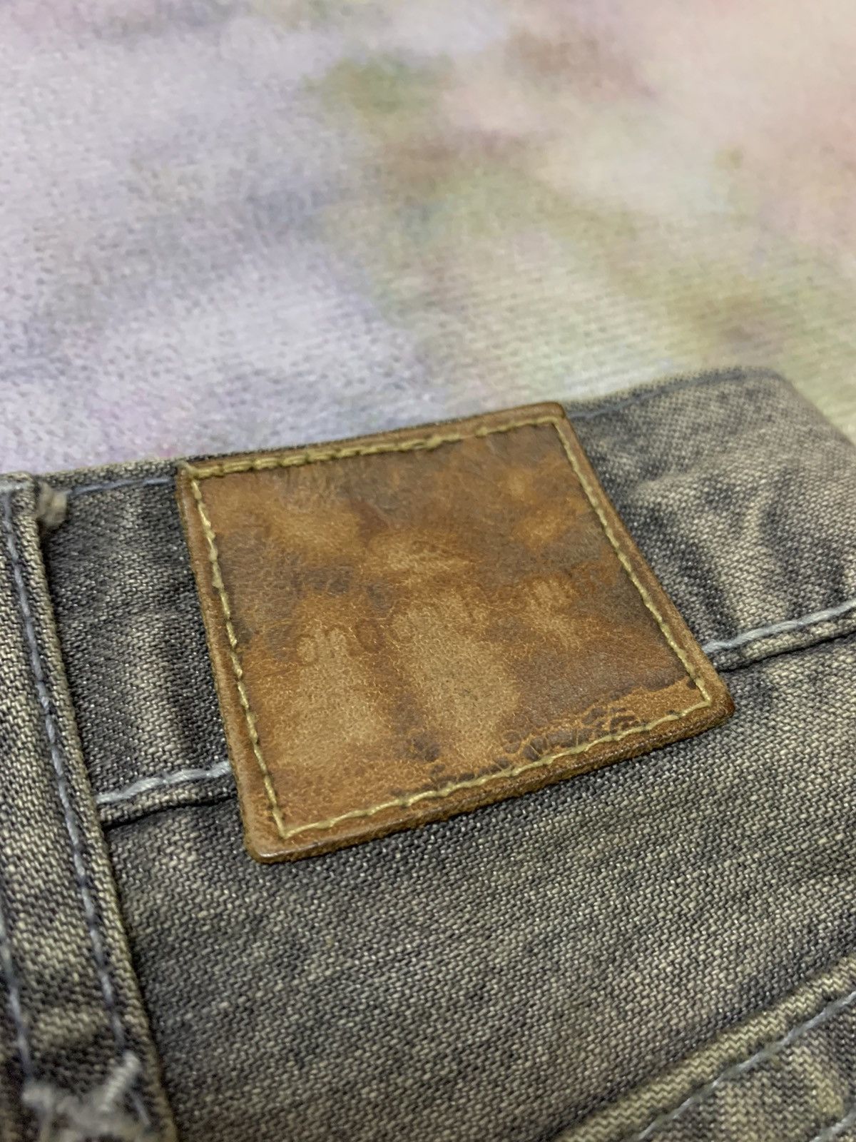 Hysteric Glamour Flare London Denim Mud Washed Distressed Denim Size US 34 / EU 50 - 8 Thumbnail