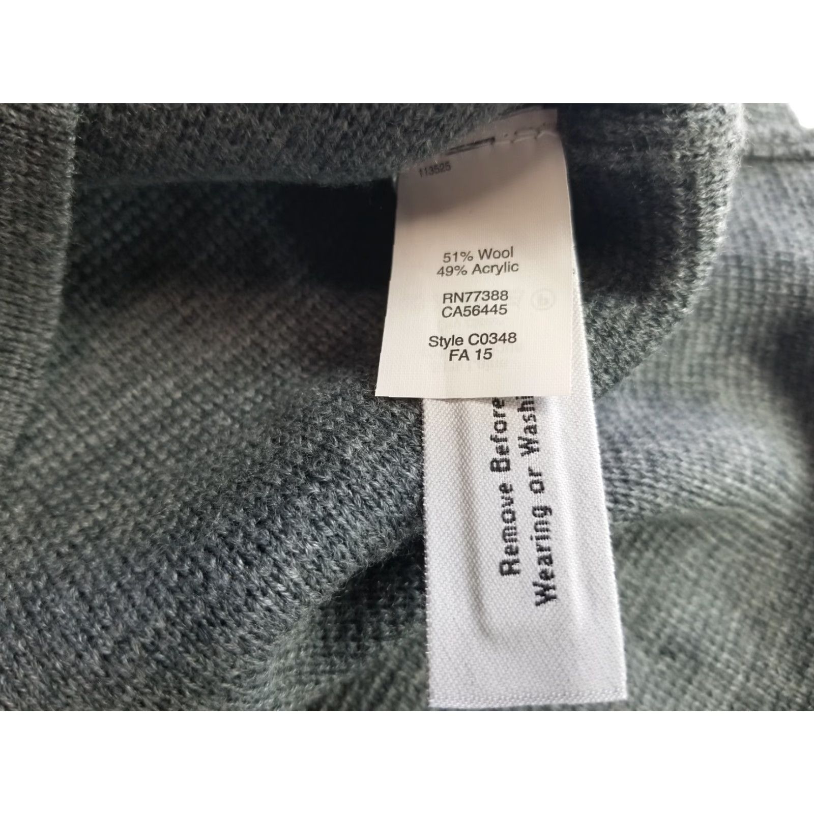 Madewell Madewell Sweater Tee Gray Women's Size Small Short Sleeve Wool Blend Volleyball? Wait proceed. Size S / US 4 / IT 40 - 7 Thumbnail