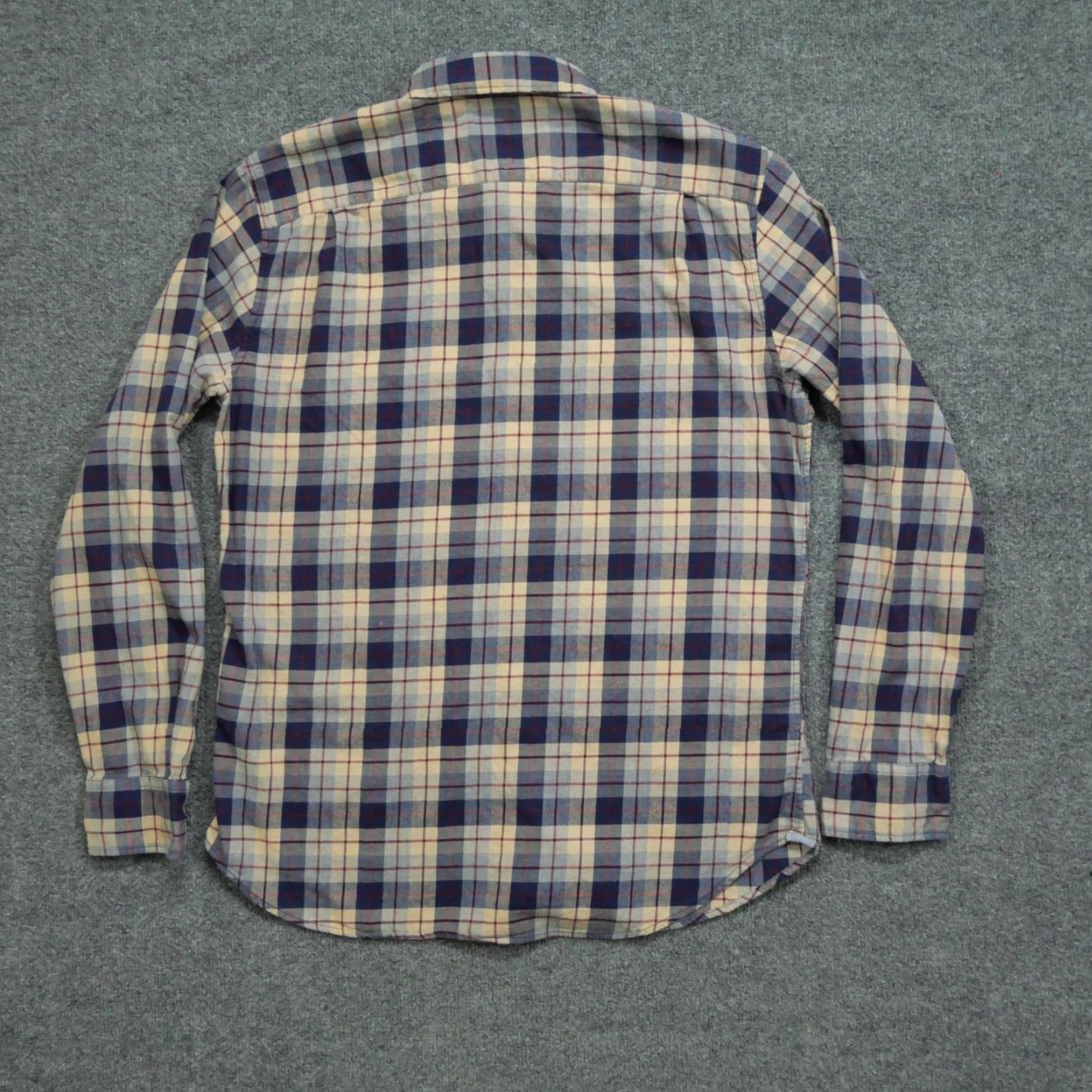 Bonobos Bonobos Shirt Mens L Blue Plaid Button-Up Slim Fit Lightweight Flannel Size US L / EU 52-54 / 3 - 6 Thumbnail