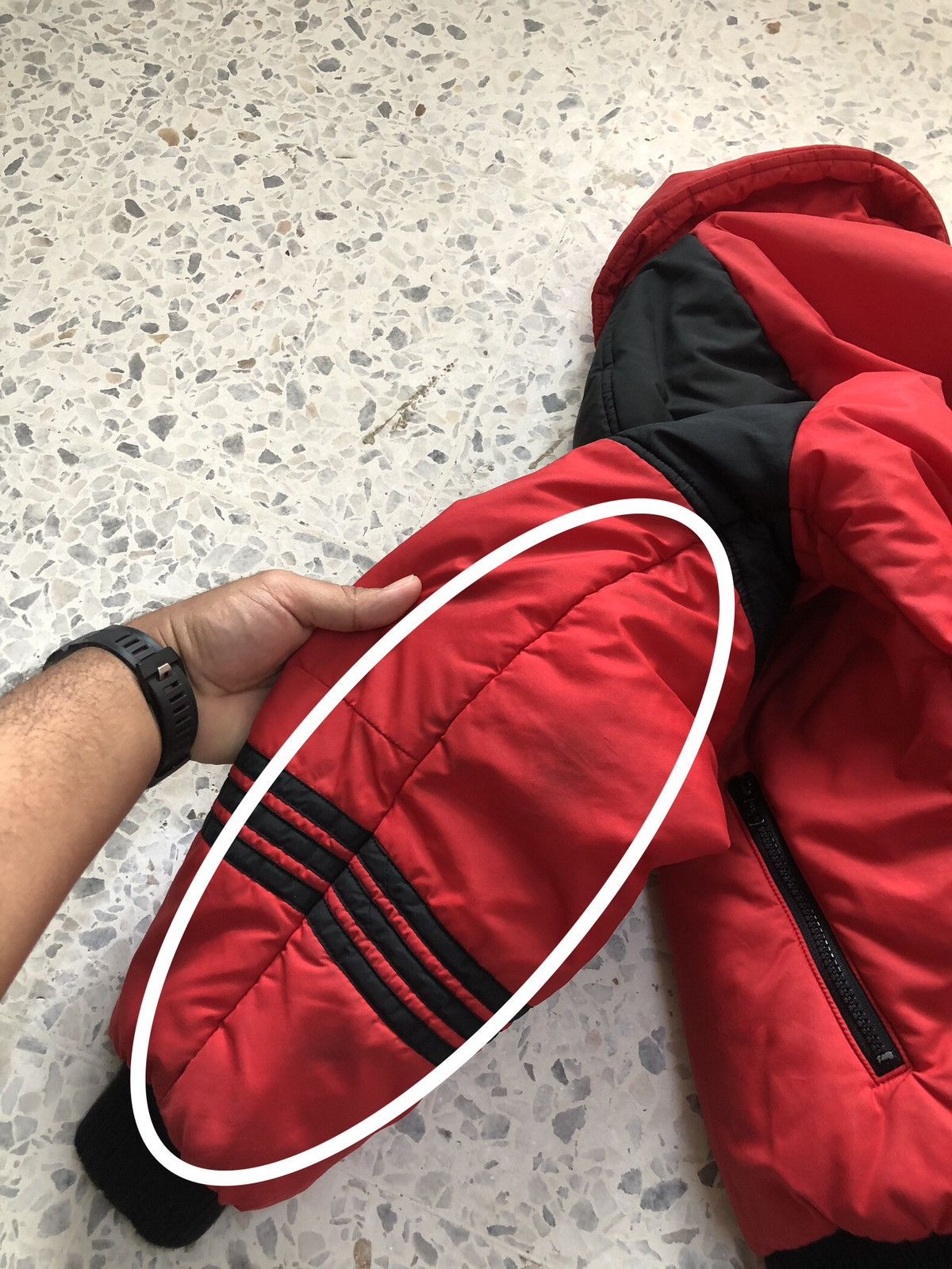 Adidas Rare❗️Vintage 90s Adidas Small Logo Puffer Bomber Jacket Size US M / EU 48-50 / 2 - 18 Thumbnail