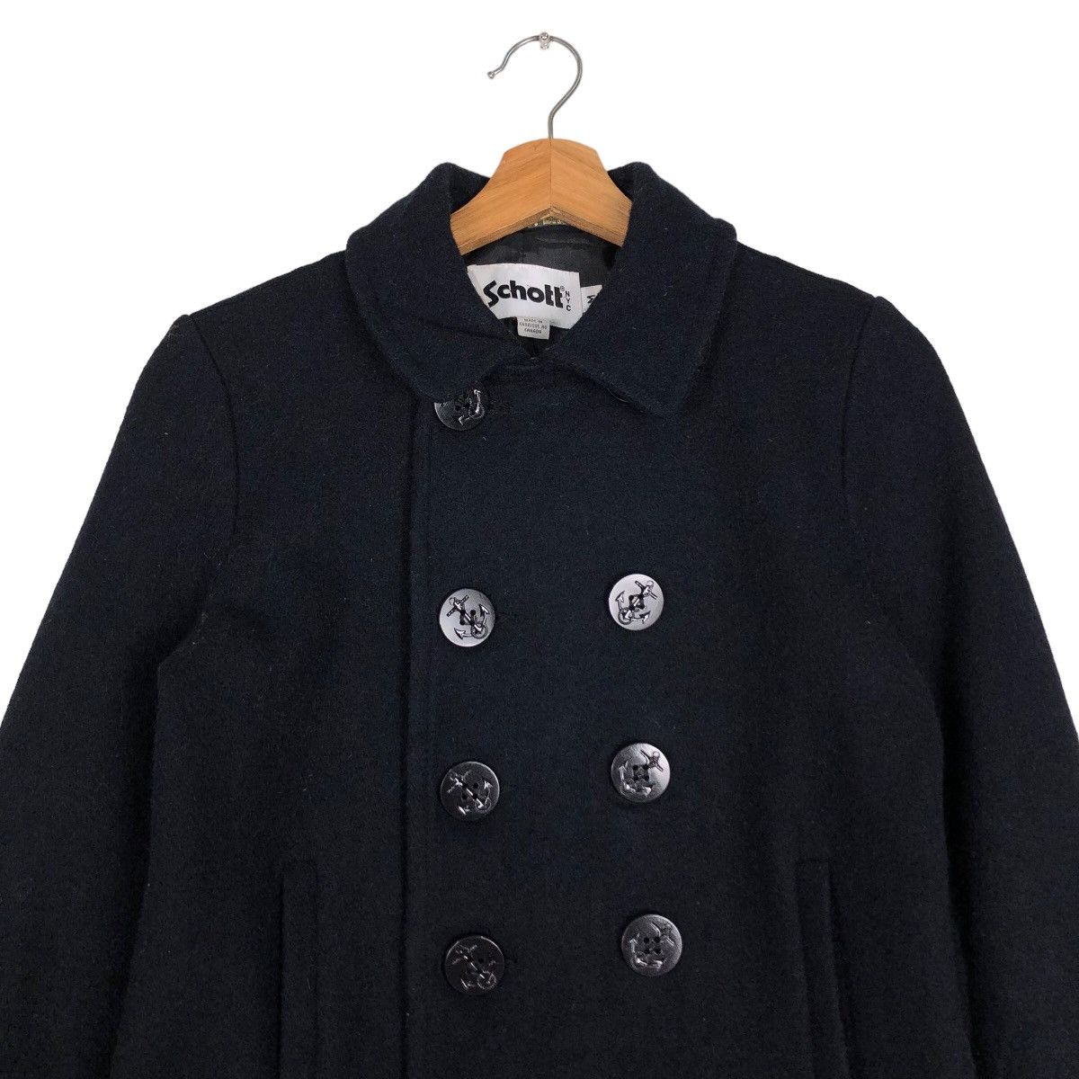 Schott 🔥Vintage Wool Duffle Jacket Schott Double Breast Size US M / EU 48-50 / 2 - 3 Thumbnail