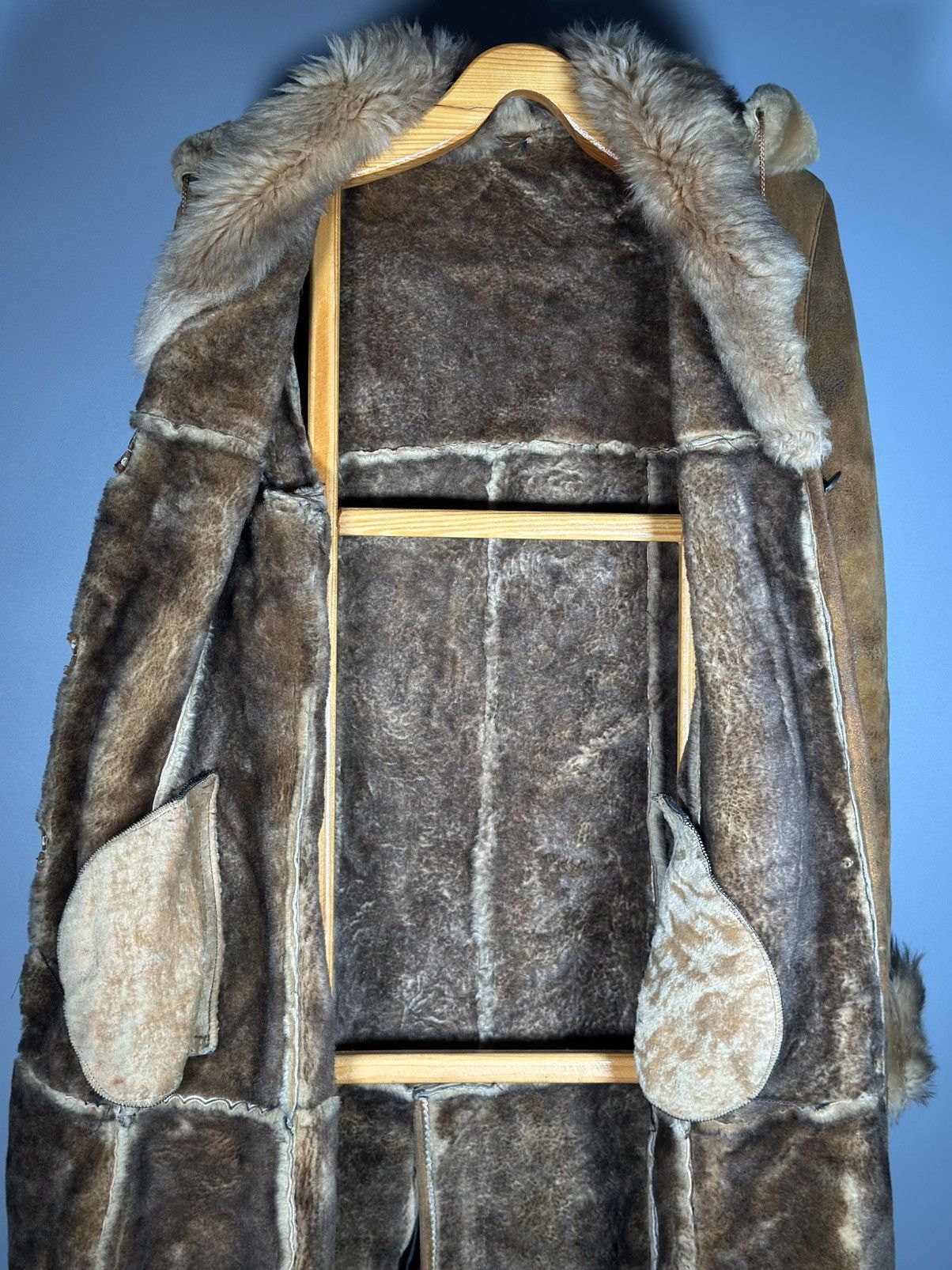 Vintage Vintage women sheepskin 100% coat Size M / US 6-8 / IT 42-44 - 25 Thumbnail