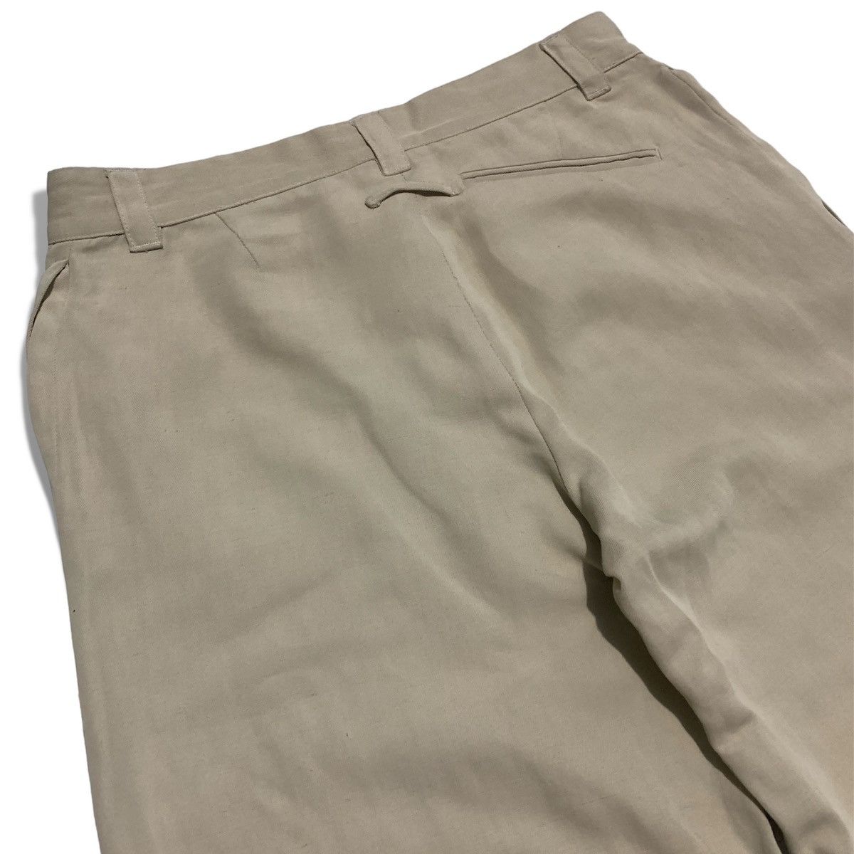 Jean Paul Gaultier Jean Paul Gaultier Spring/Summer 2003 Linen Rayon Trousers Size 25" / US 0 / IT 36 - 8 Thumbnail