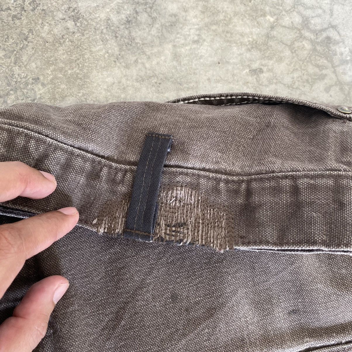 Carhartt VTG Carhartt Double Knee Faded Brown Carpenter Pants Size US 35 - 13 Thumbnail