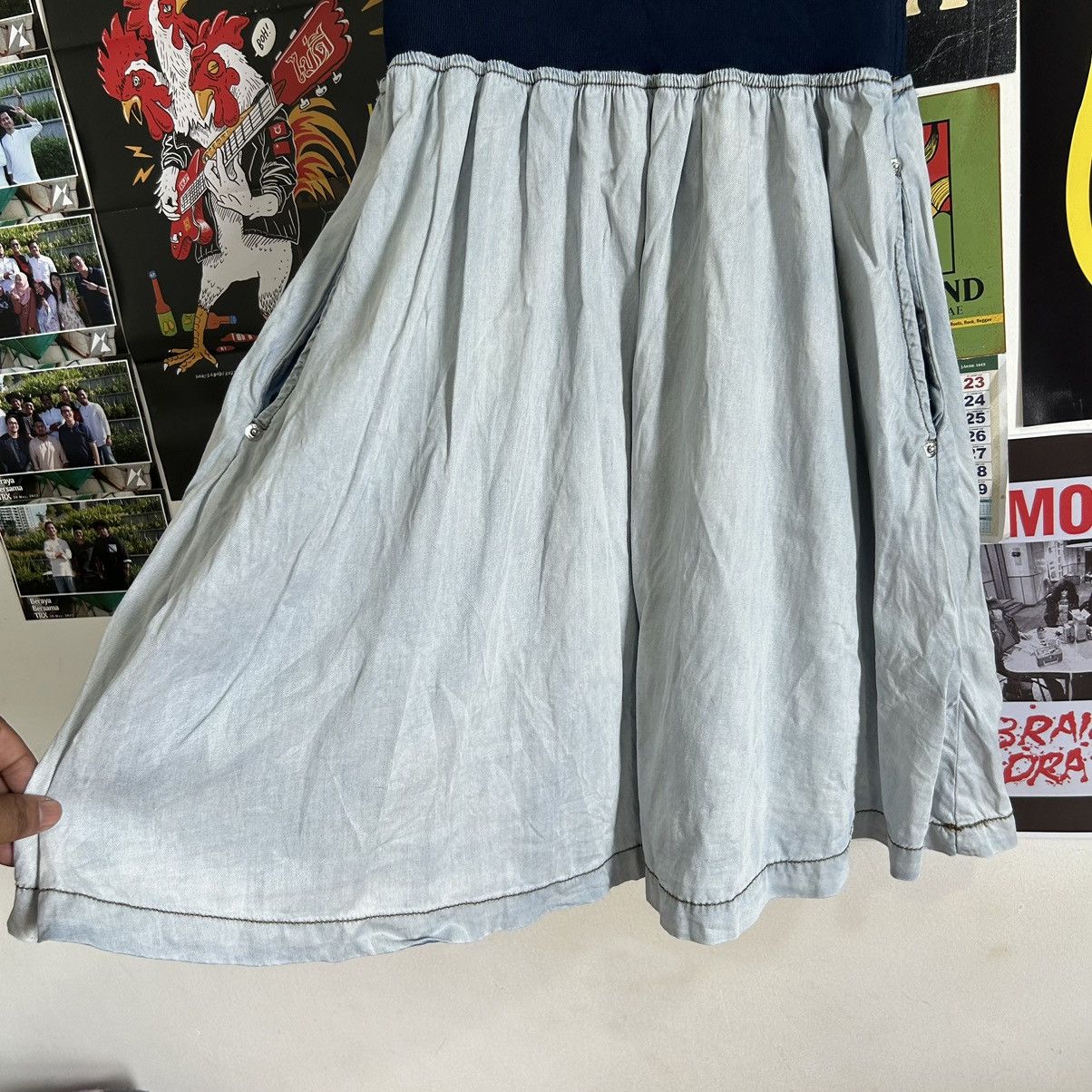 Diesel Vintage Diesel Denim Dress Size M / US 6-8 / IT 42-44 - 4 Thumbnail