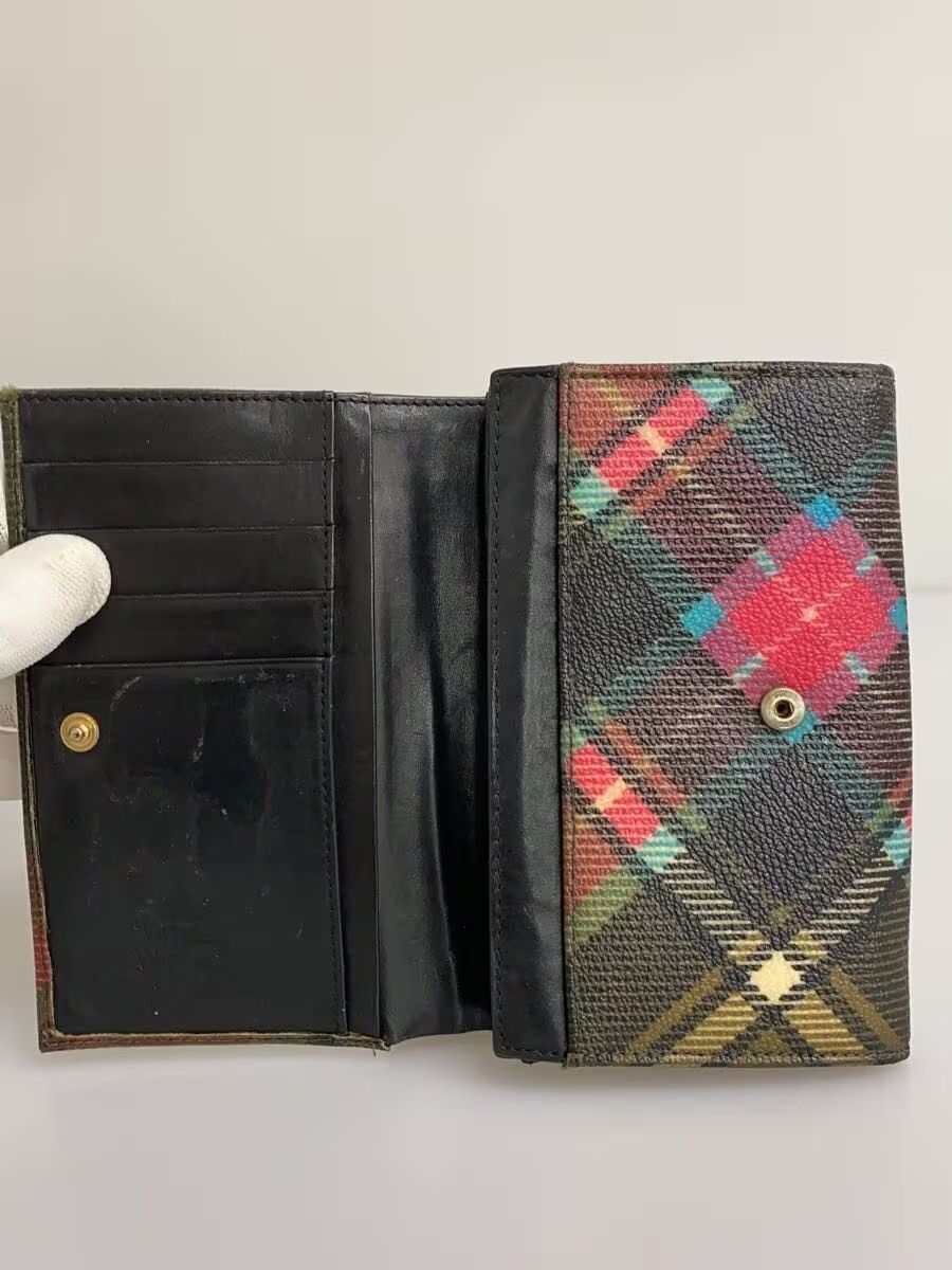 Vivienne Westwood Plaid Orb Wallet Size ONE SIZE - 3 Thumbnail