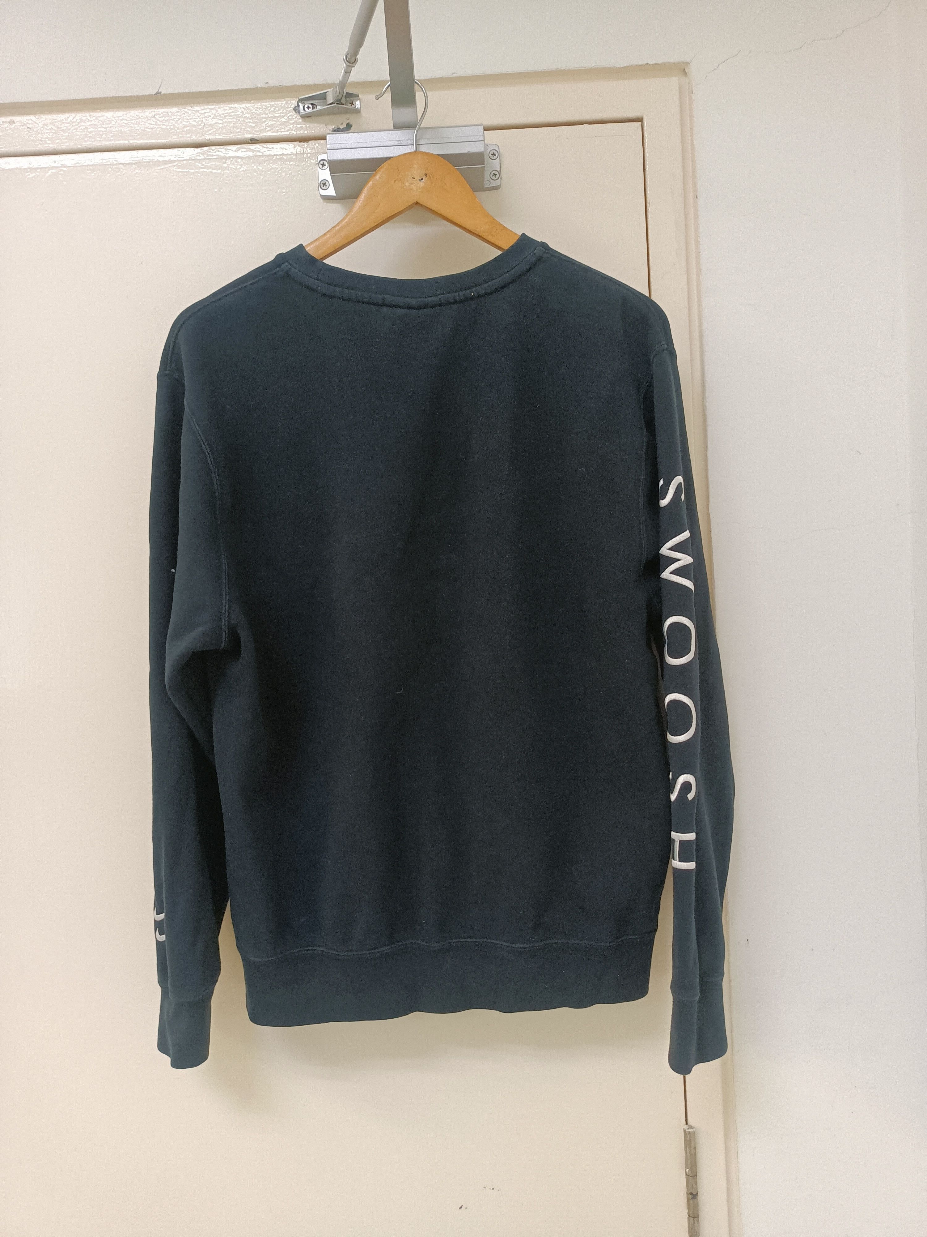 Nike sweatshirt nike CU3907-010 swoosh black cotton Size US M / EU 48-50 / 2 - 5 Thumbnail