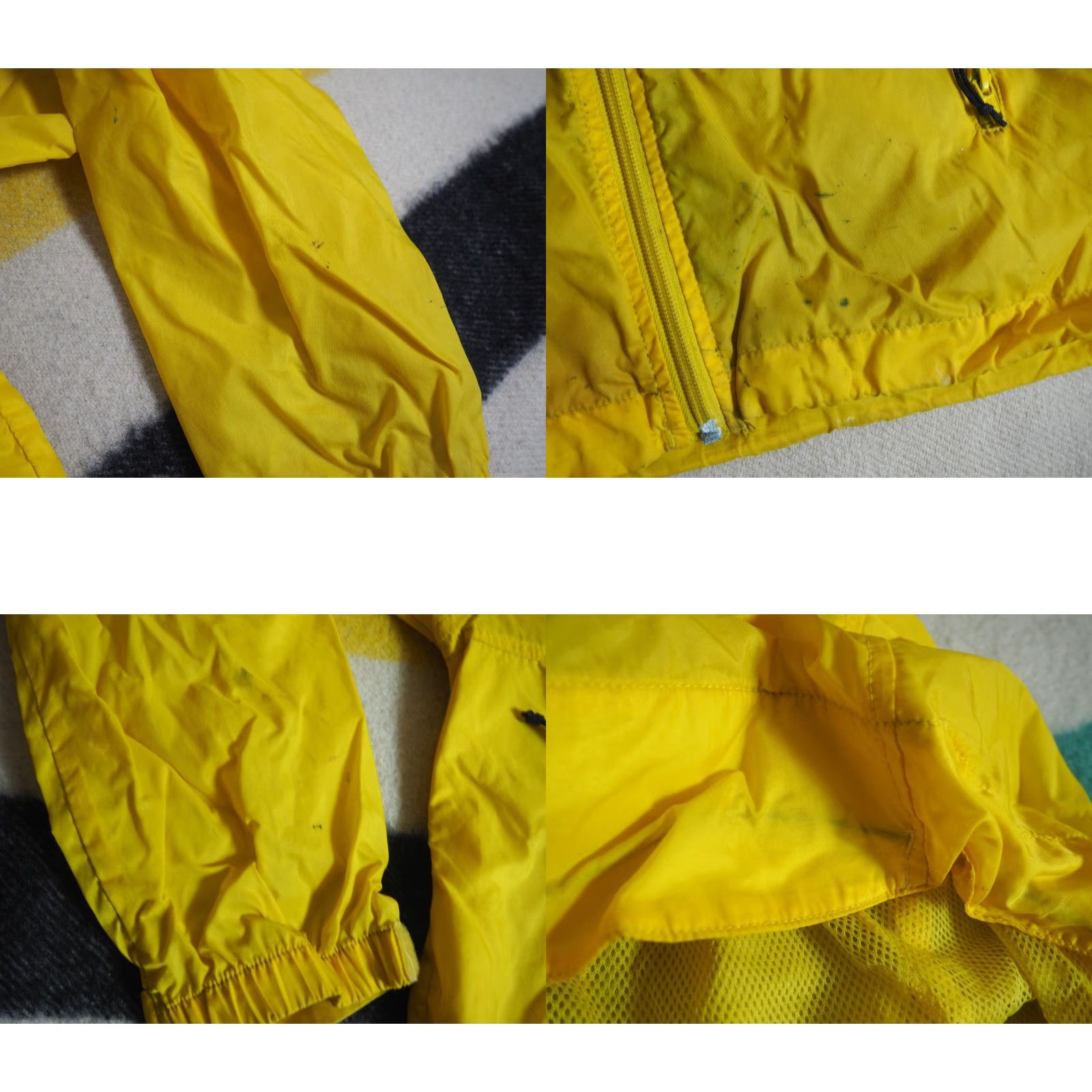 Vintage VINTAGE REI Jacket Outdoor Windbreaker 90s XS Mens Yellow Full Zip Nylon 90s Wind Shell Size US XS / EU 42 / 0 - 8 Thumbnail