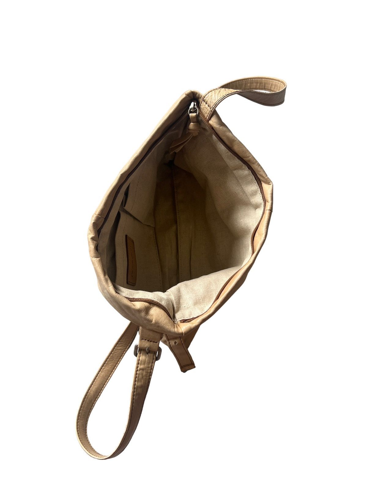 Issey Miyake Vintage Issey Miyake Plantation Leather Sling Bag Size ONE SIZE - 6 Thumbnail