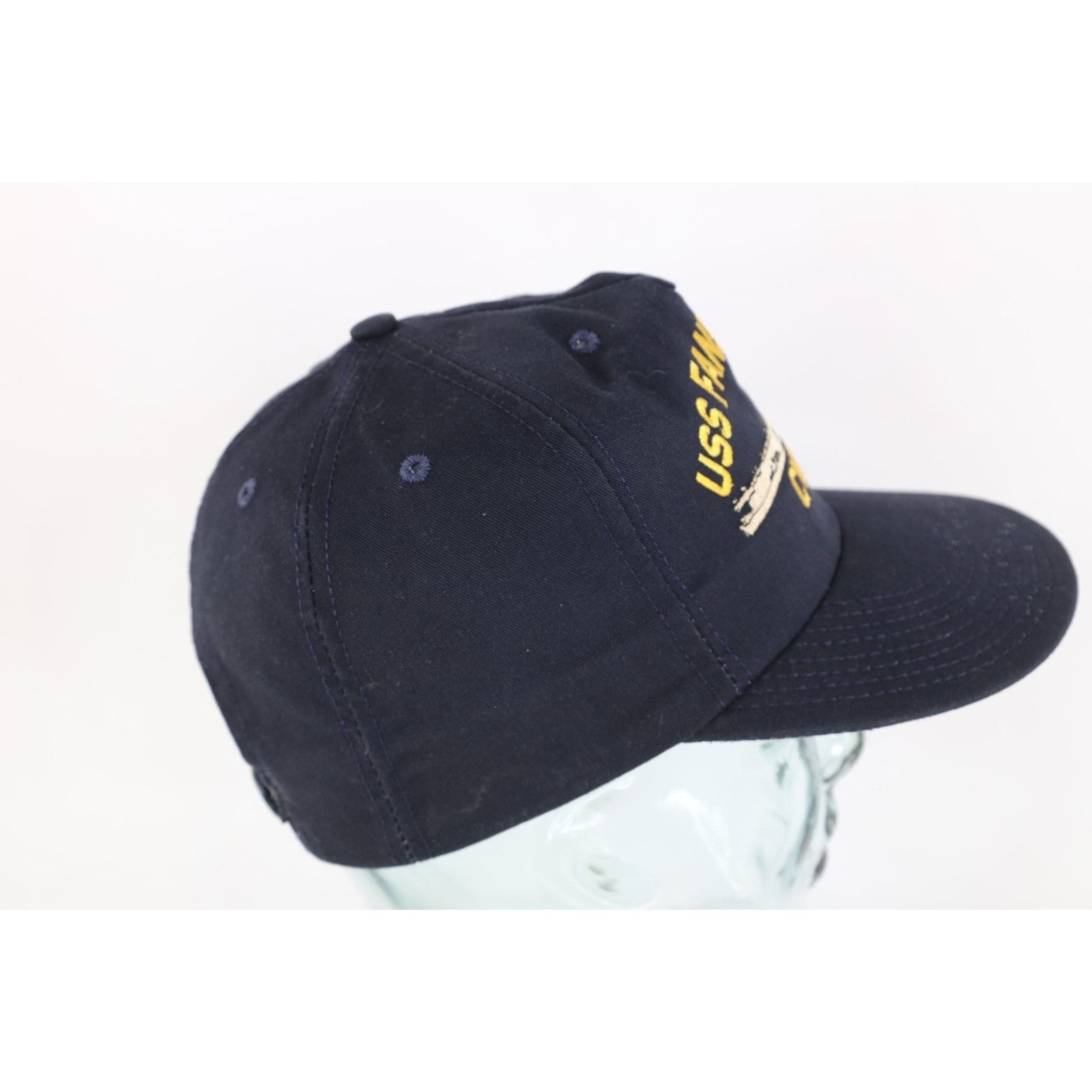 Vintage Vintage 70s 80s Faded USS Fanshaw Bay CVE-70 War Ship Hat Size ONE SIZE - 7 Thumbnail