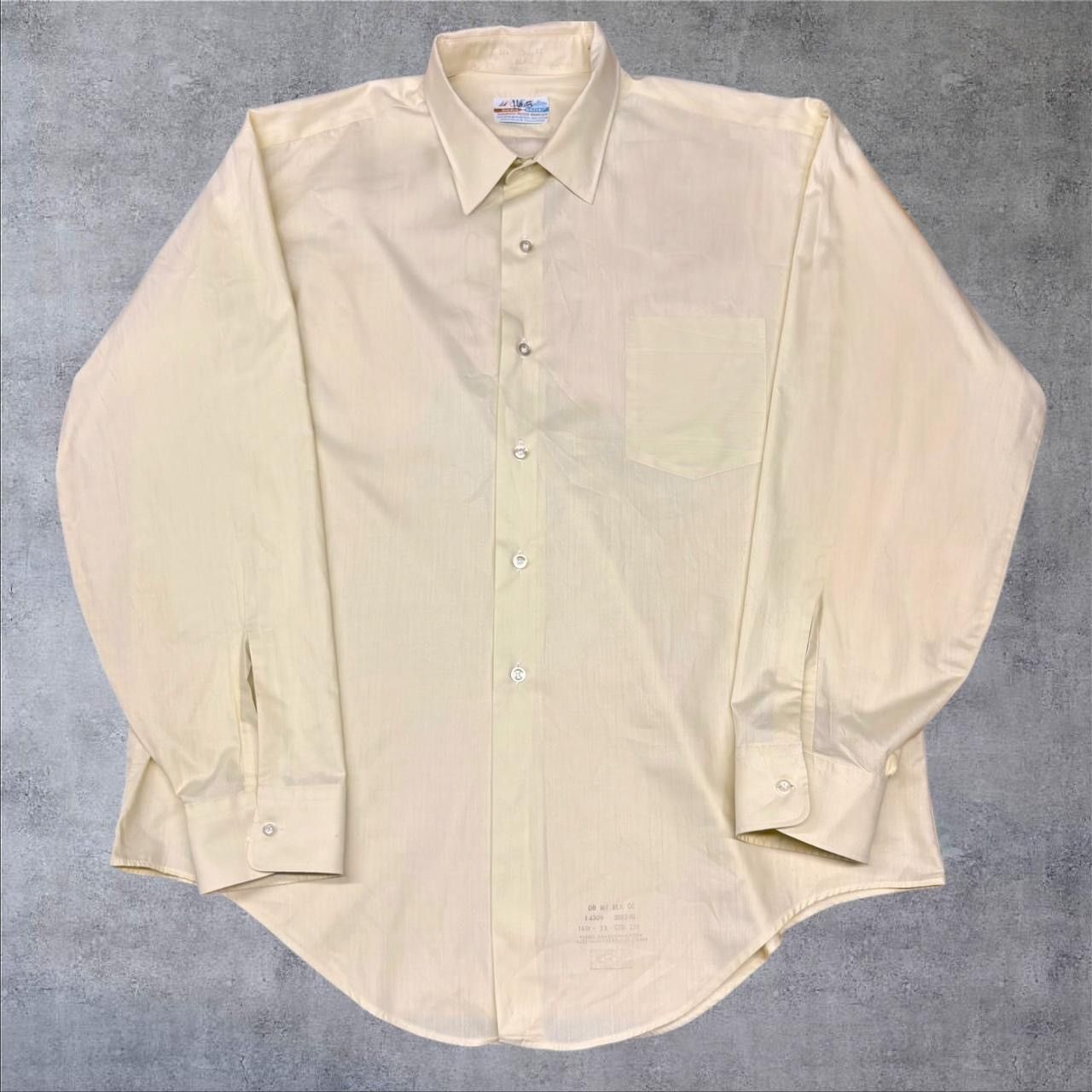 Other 1960s Vintage Yellow Button Up Shirt Size US XL / EU 56 / 4 - 1 Thumbnail