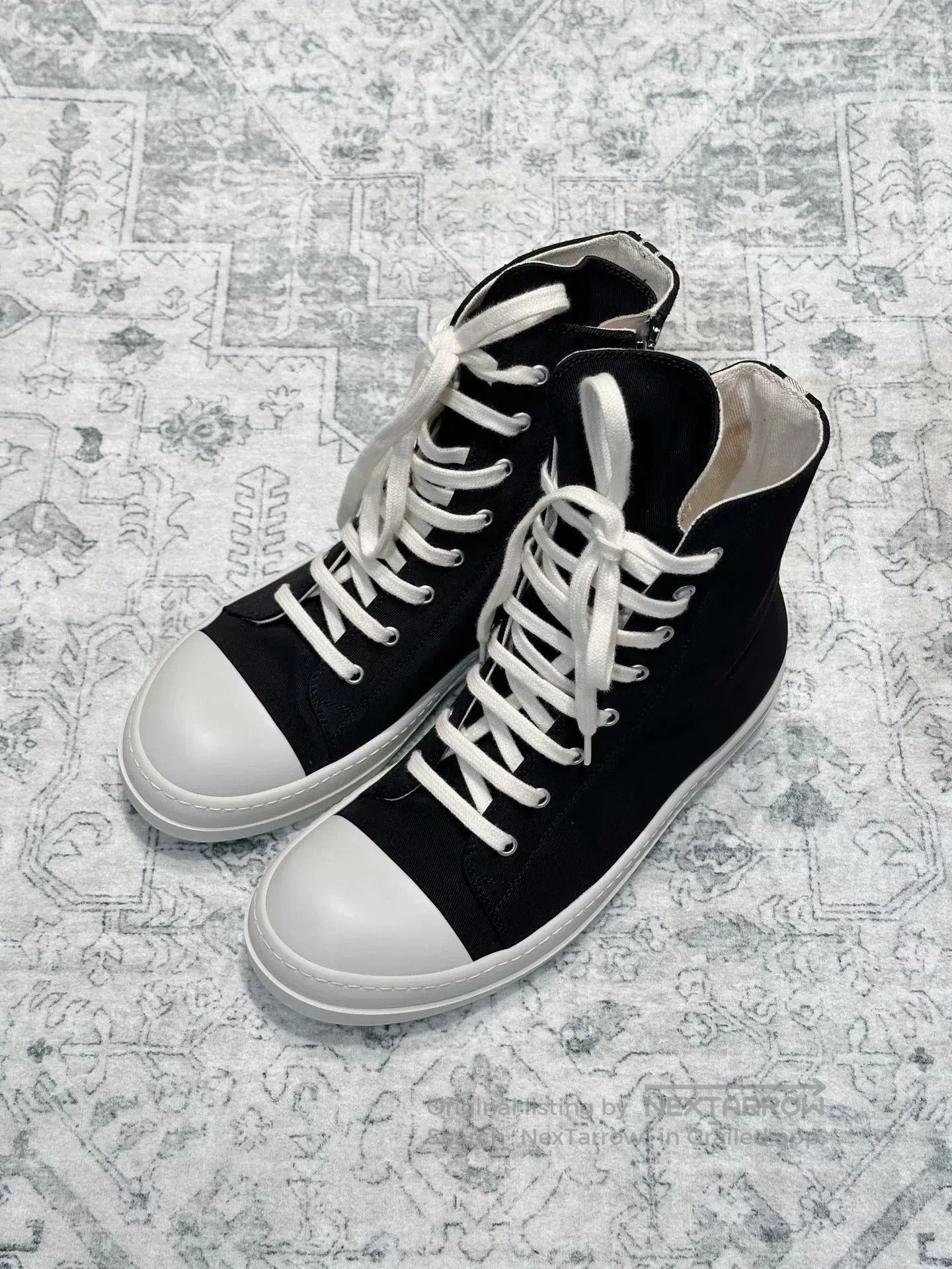 Rick Owens Drkshdw Rick Owens Drkshdw Canvas Sneakers. Size US 7.5 / EU 40-41 - 3 Thumbnail