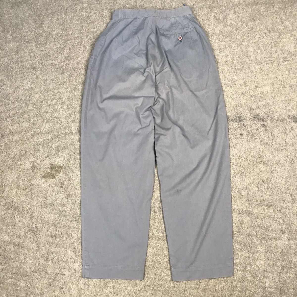 Issey Miyake × Vintage 90s Issey Miyake faded blue gray colour woman pants Size 24" / US 00 / IT 34 - 8 Thumbnail