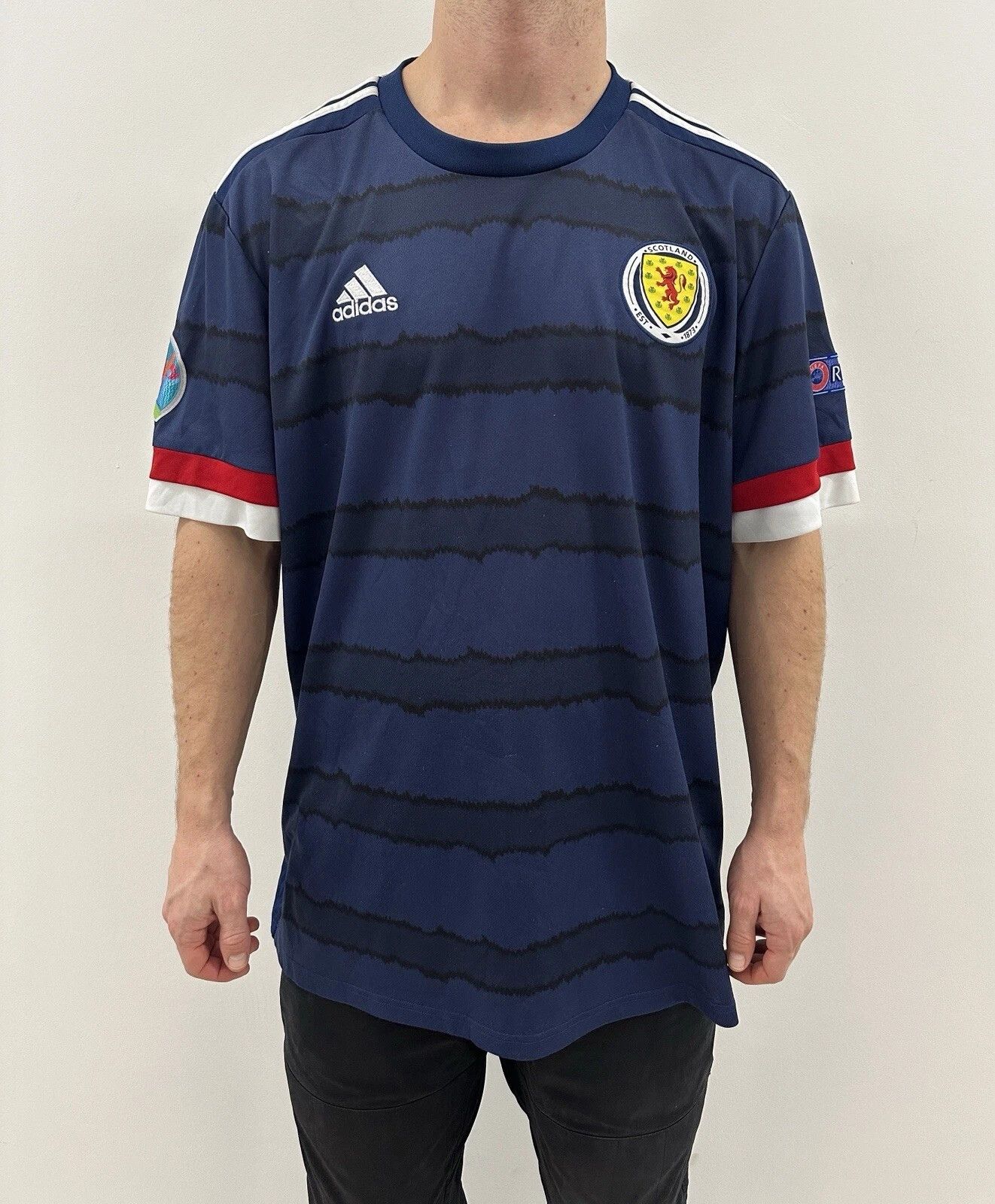 Adidas National Scotland 2021 2022 Home Jersey Soccer Football Size US XXL / EU 58 / 5 - 1 Thumbnail