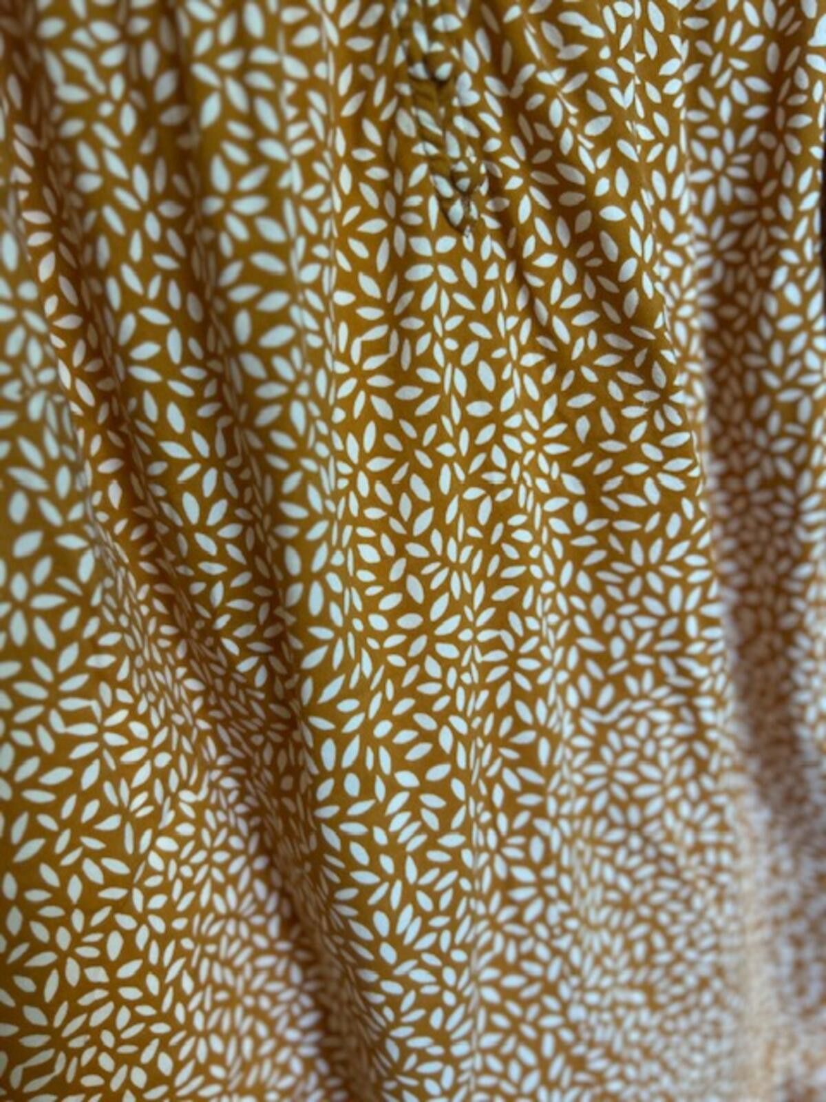 Other Ava & Viv Brown and White Patterned Short Sleeve Blouse XXL Size XXL / US 16-18 / IT 52-54 - 4 Thumbnail