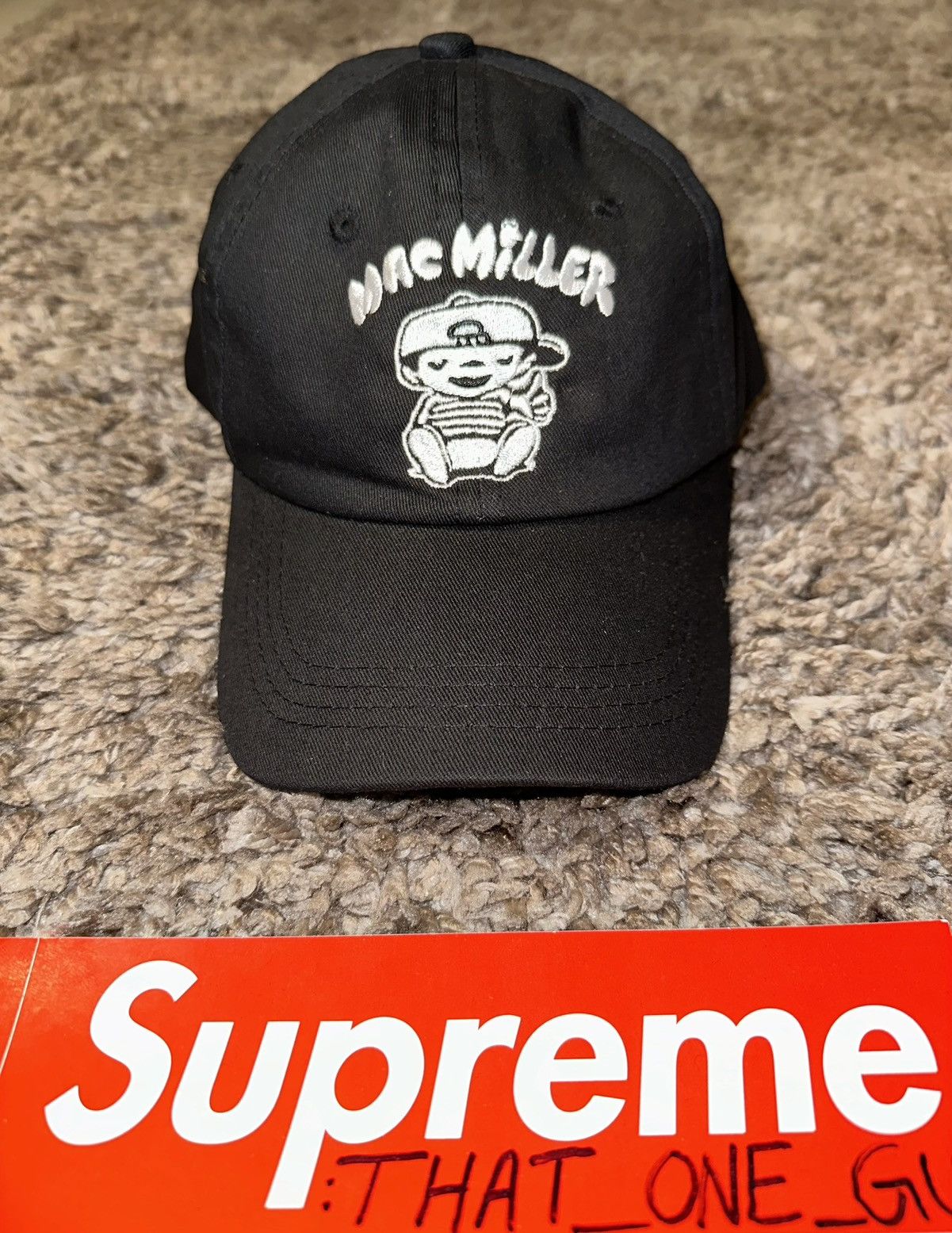 Mac Miller Mac Miller Baby Mac Dad Hat Size ONE SIZE - 4 Thumbnail