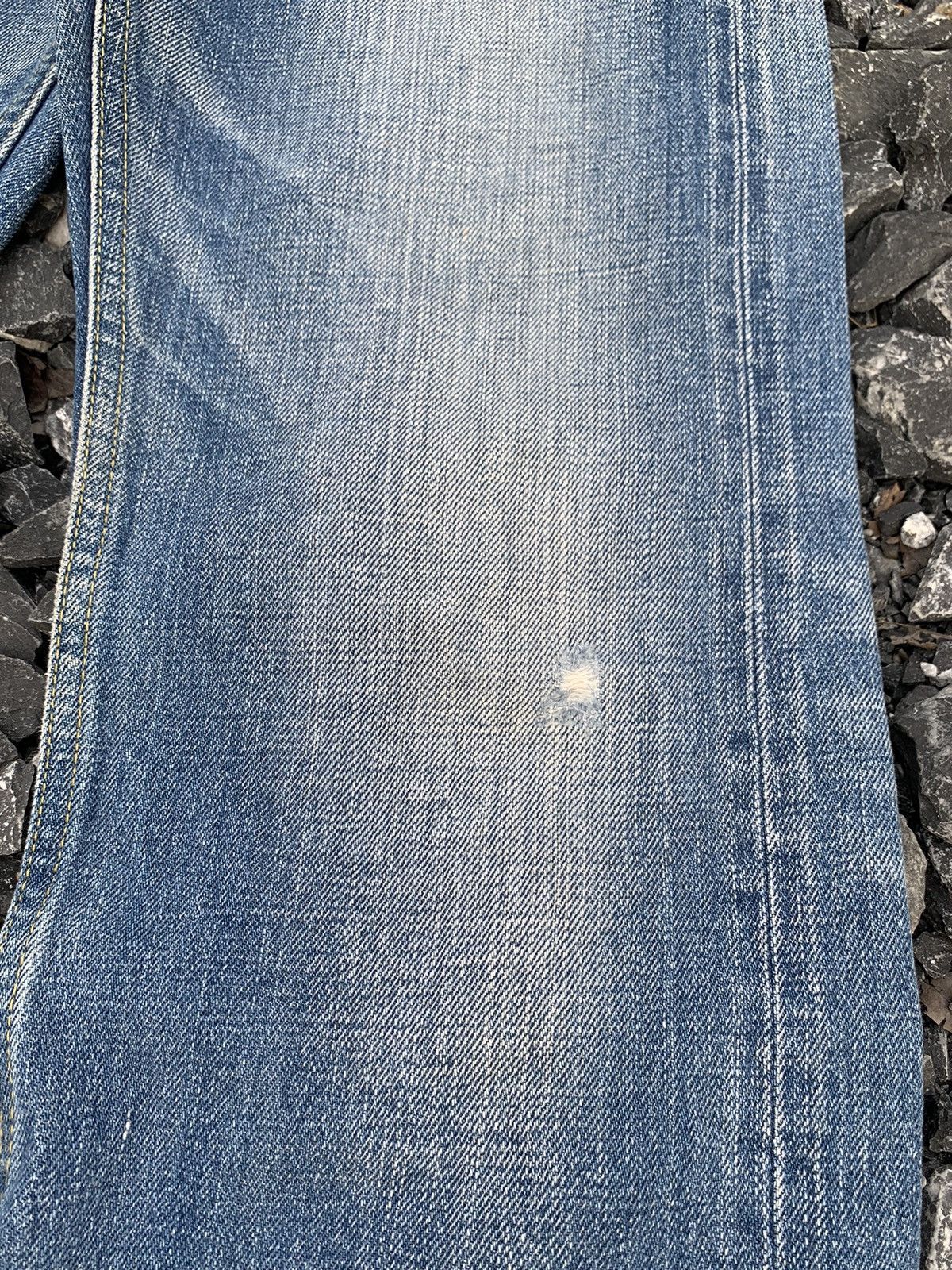 Other JAPANESE BRAND MACPHEE SELVEDGE BUTTON FLY DISTRESSED DENIM Size US 31 - 14 Thumbnail