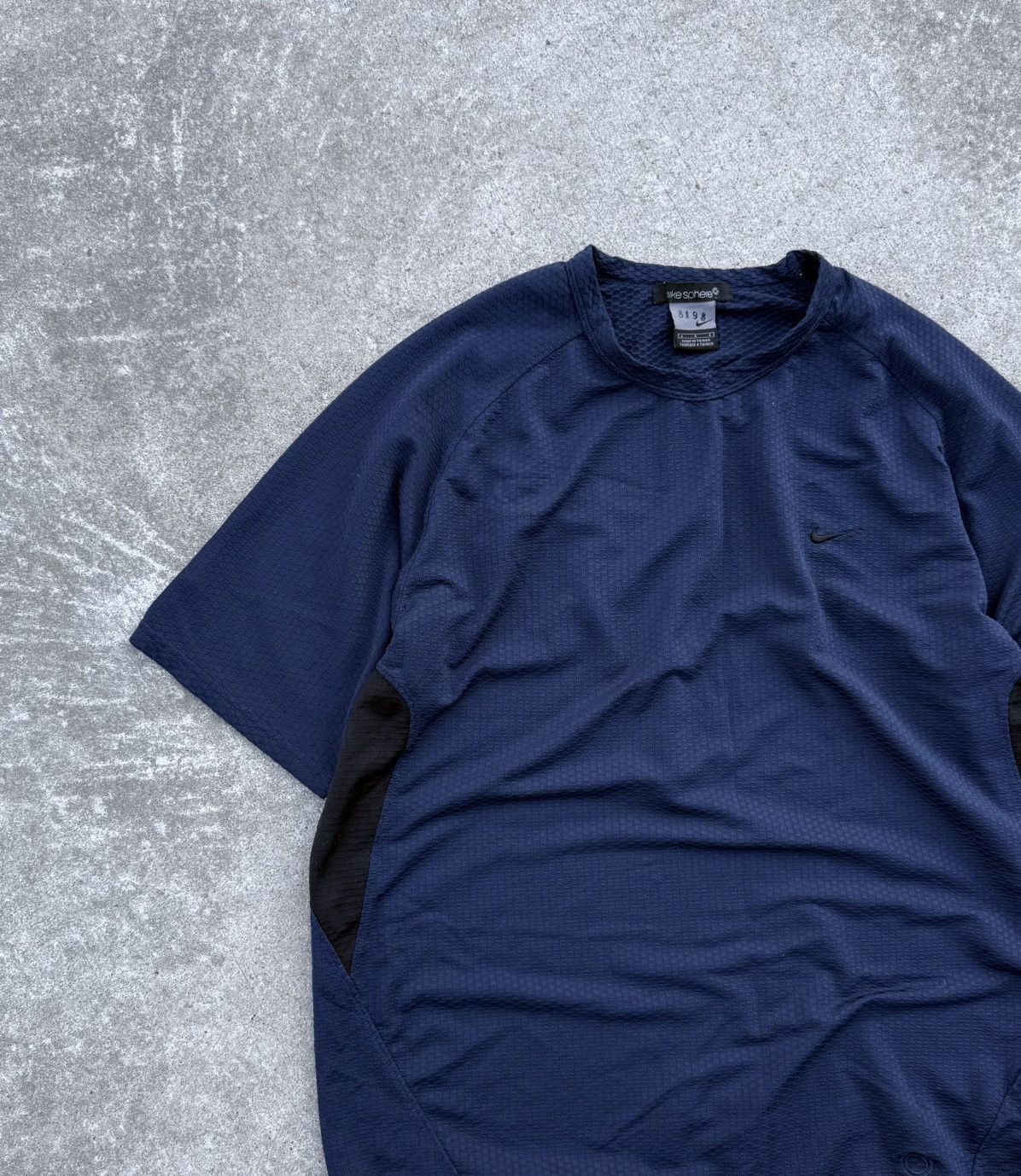 Nike × Vintage Vintage Nike 90s streetwear y2k track t-shirt Size US L / EU 52-54 / 3 - 4 Thumbnail