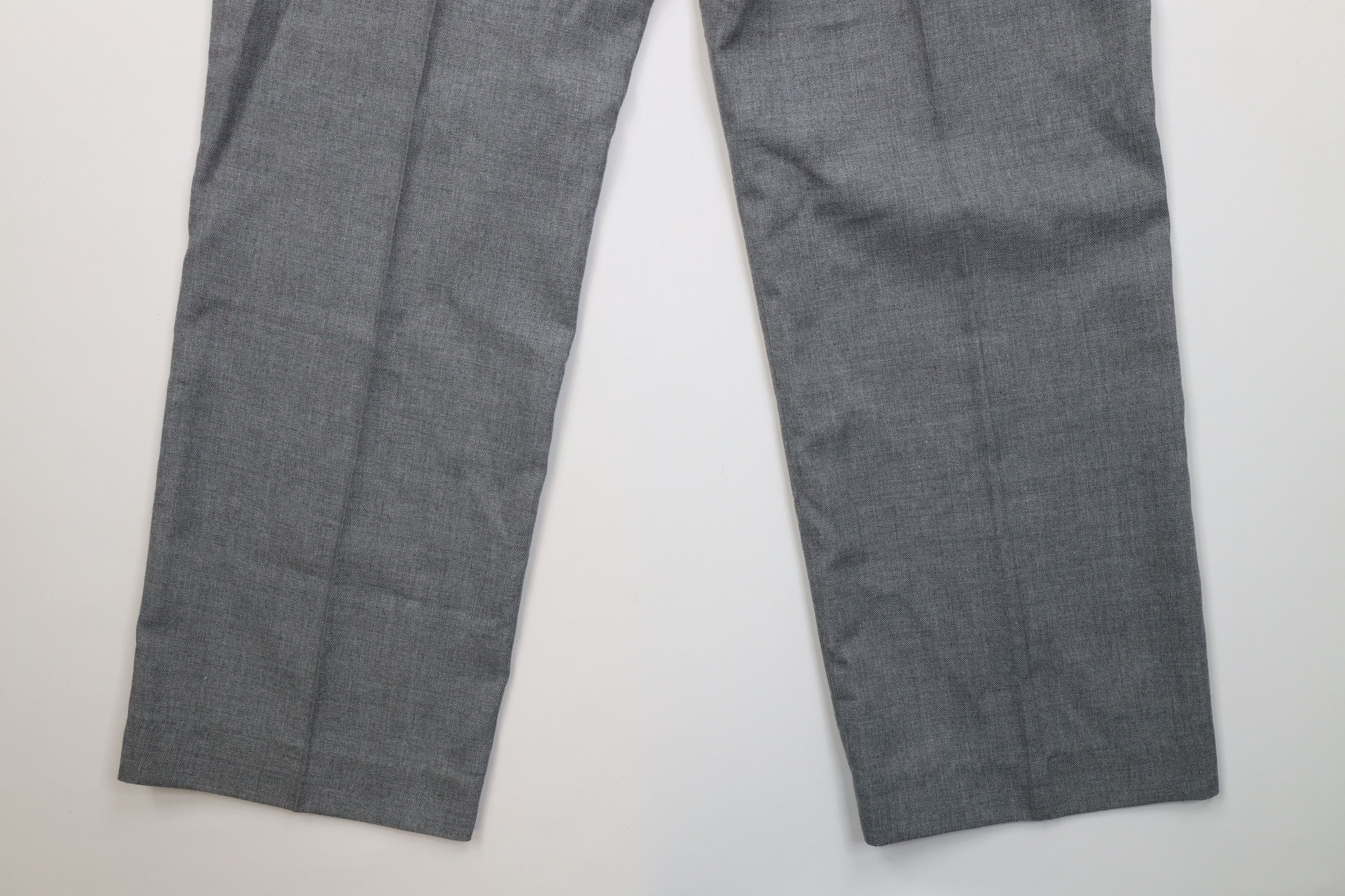 Vintage Deadstock Vintage 70s Streetwear Gabardine Wide Leg Pants Size US 38 / EU 54 - 12 Thumbnail