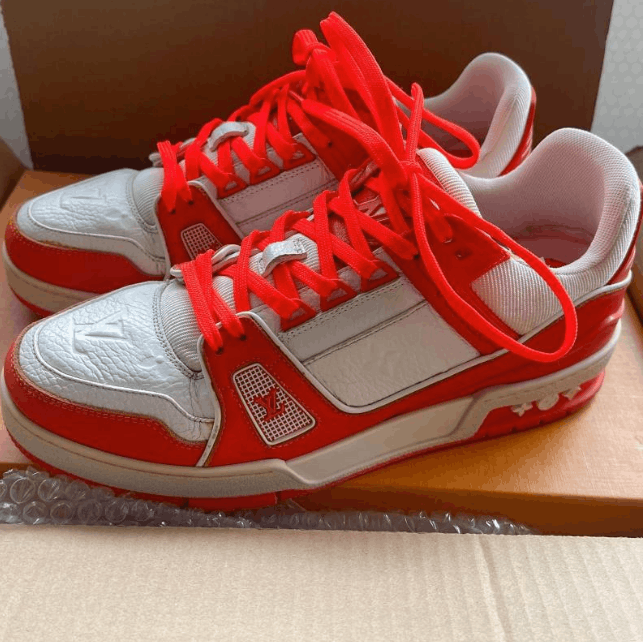 Louis Vuitton Louis Vuitton low-top sneakers 40.5 Size US 7.5 / EU 40-41 - 1 Thumbnail