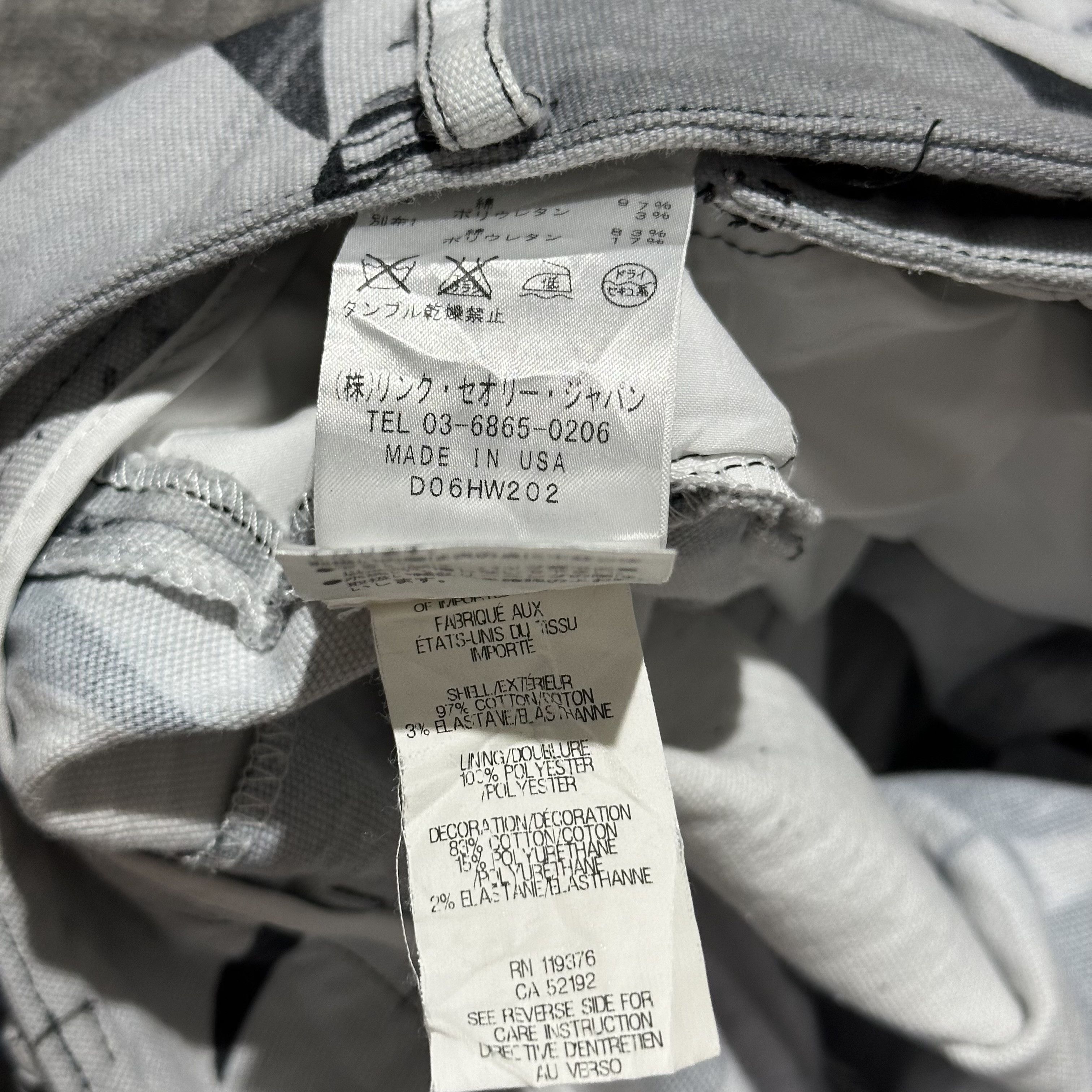 Helmut Lang × Vintage Vintage Helmut Lang FW13 All Over Print Pants Size US 29 - 6 Thumbnail