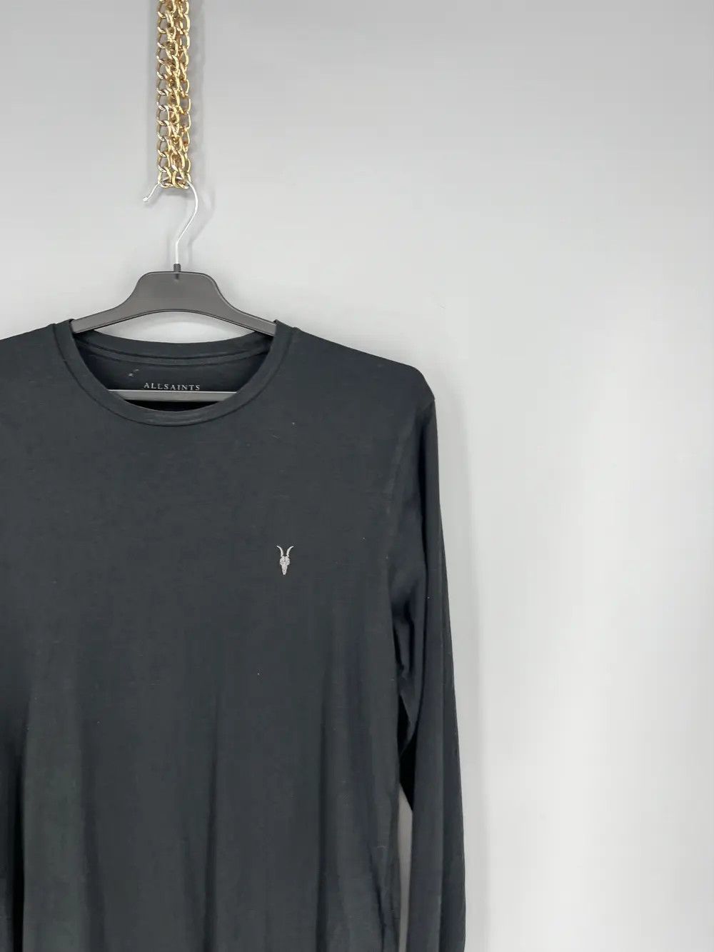 Allsaints Vintage Basic Allsaints Mini Logo Basic Tee Old Money Size US M / EU 48-50 / 2 - 5 Thumbnail