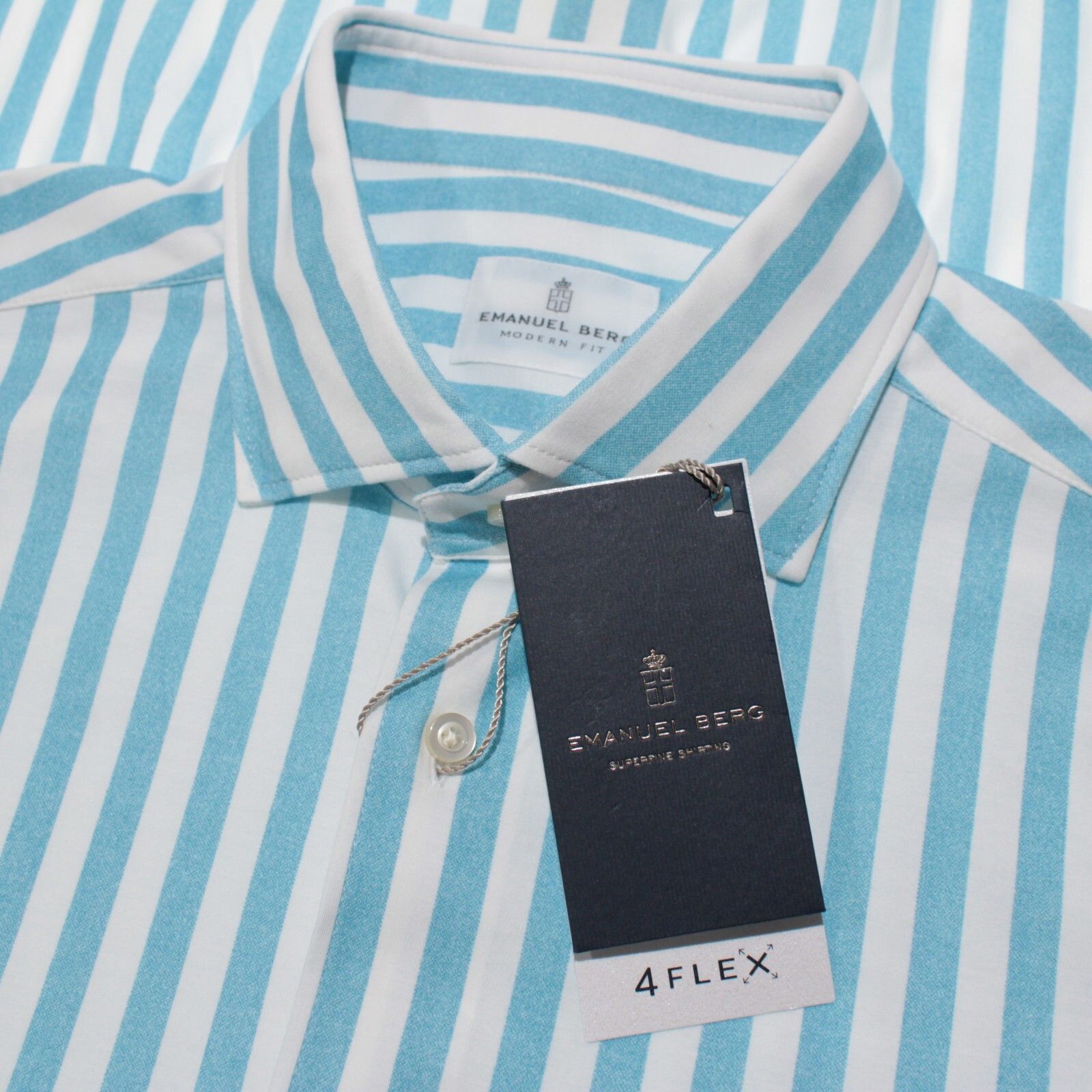 Other Emanuel Berg New with tags Shirt Size L US In Blue Size US L / EU 52-54 / 3 - 1 Thumbnail
