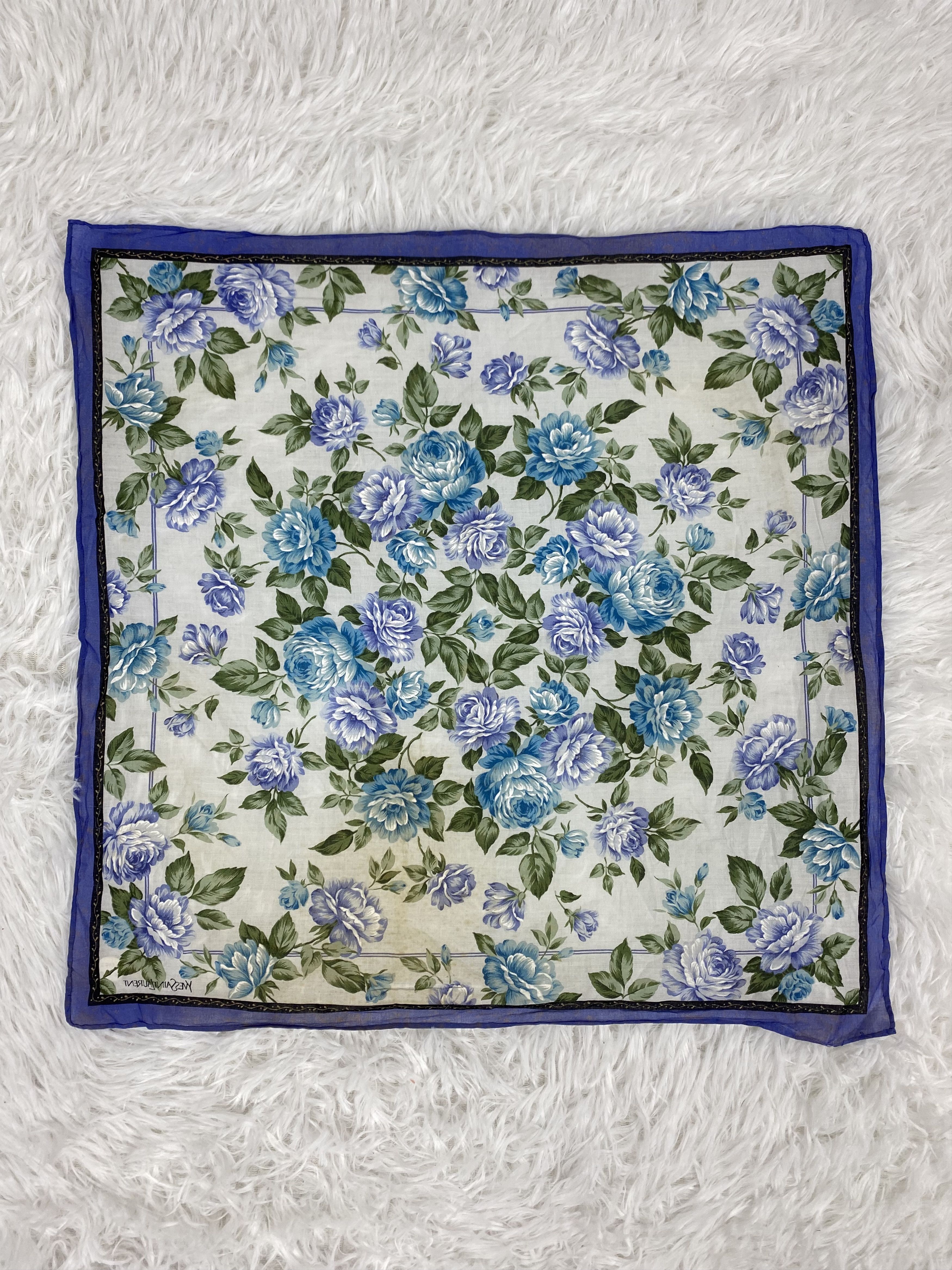 Vintage × Yves Saint Laurent Vintage Yves Saint Laurent Handkerchief PH0152 Size ONE SIZE - 4 Thumbnail