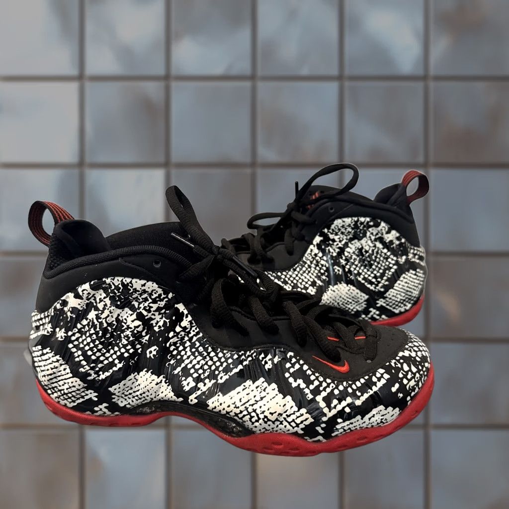 Nike Nike Air Foamposite One Albino Snakeskin Sneakers Size 8.5 314996-101 No Insoles Size US 9 / EU 42 - 1 Thumbnail