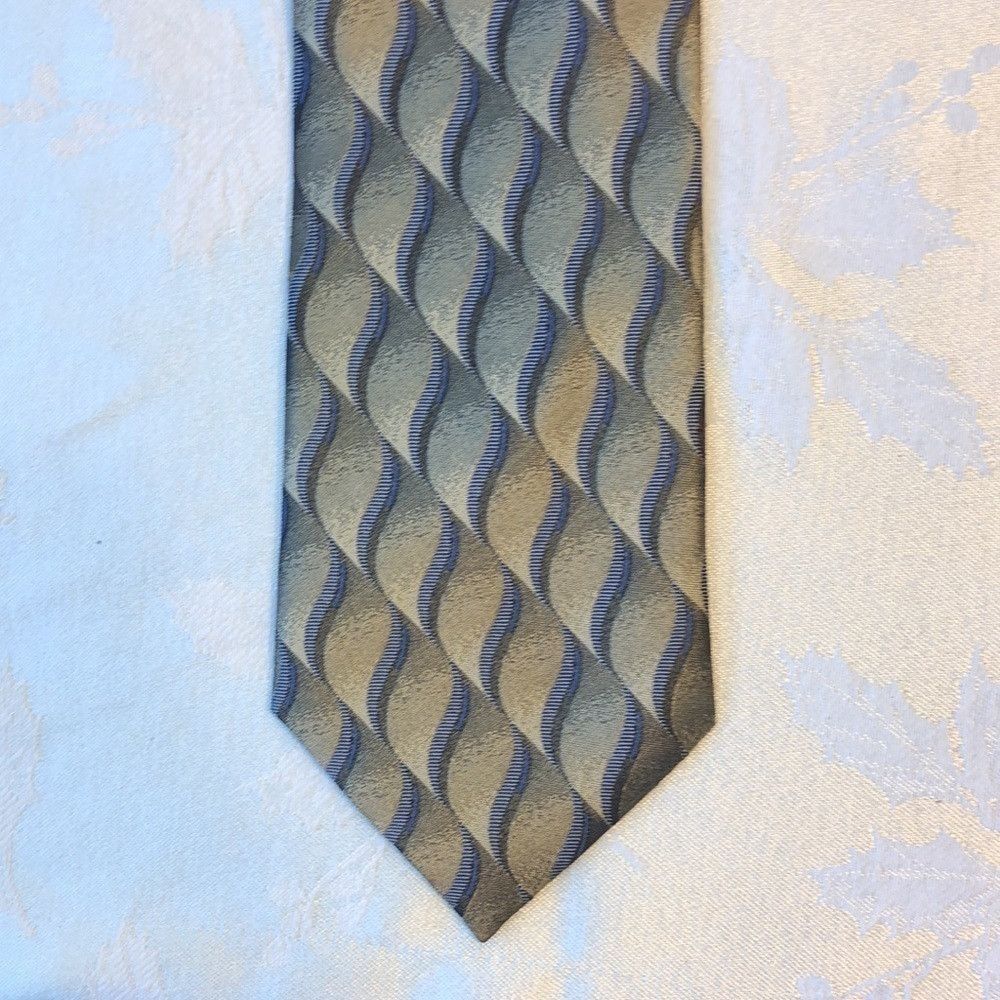 DKNY DKNY 100 percent silk tie Size ONE SIZE - 2 Thumbnail