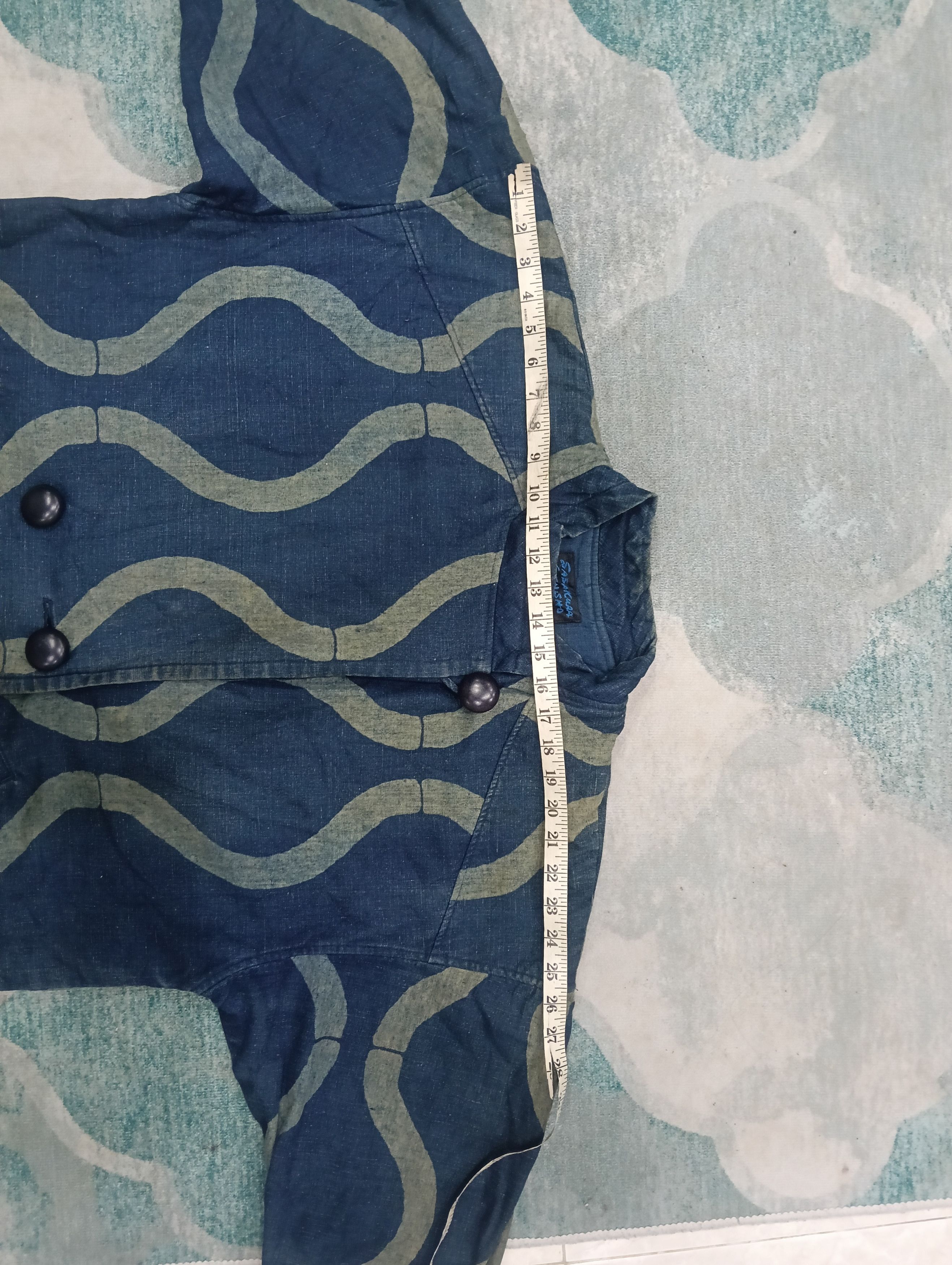 Indigo Blue Indigo SASAKURA GENSHO Japan Brand Size XL / US 12-14 / IT 48-50 - 19 Thumbnail