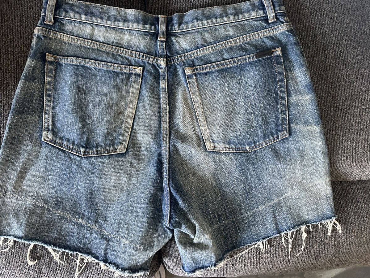 Saint Laurent Paris Saint Laurent Denim Shorts Sz 32 Size US 32 / EU 48 - 5 Thumbnail