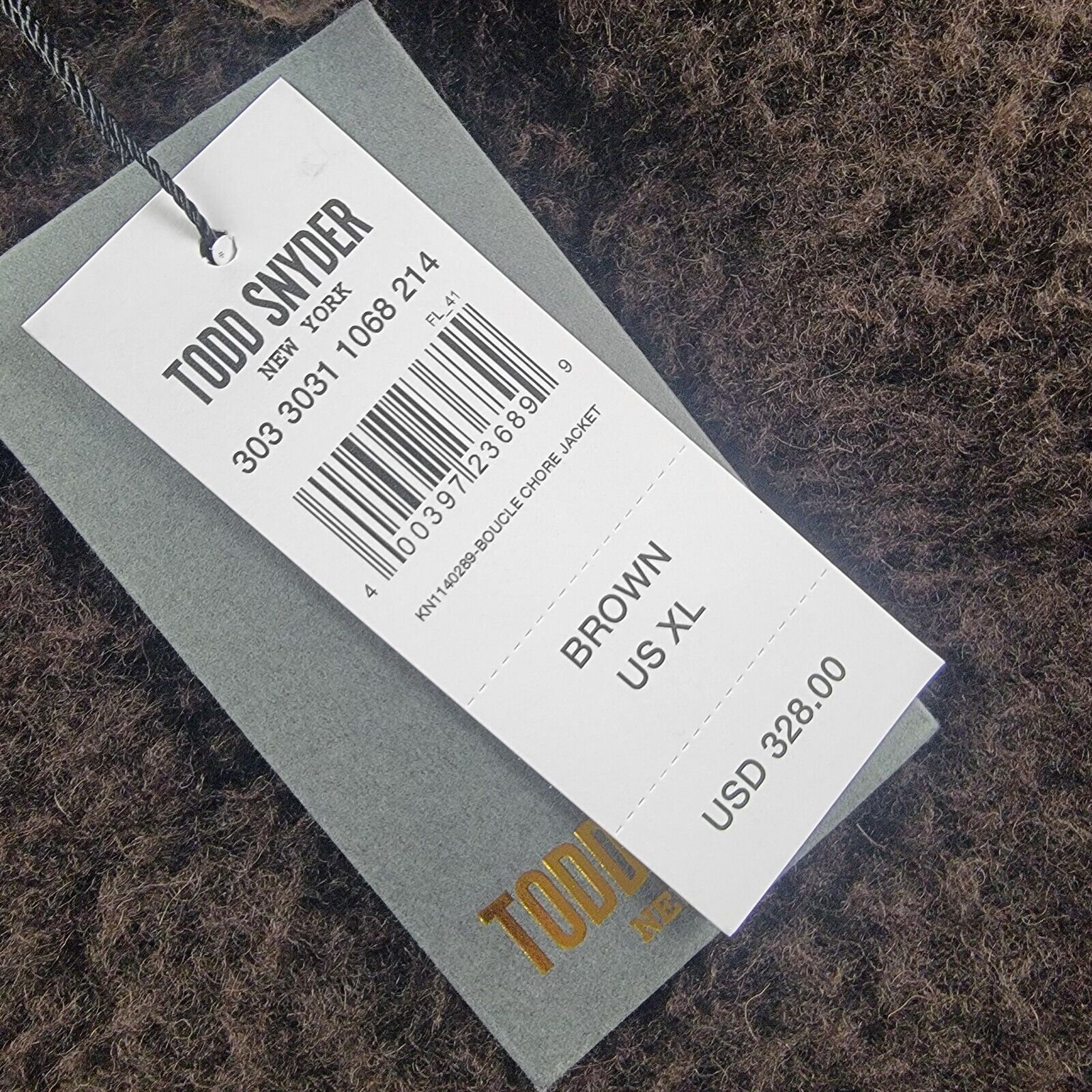 Todd Snyder Todd Snyder Wool Blend Boucle Chore Jacket Size US XL / EU 56 / 4 - 8 Thumbnail