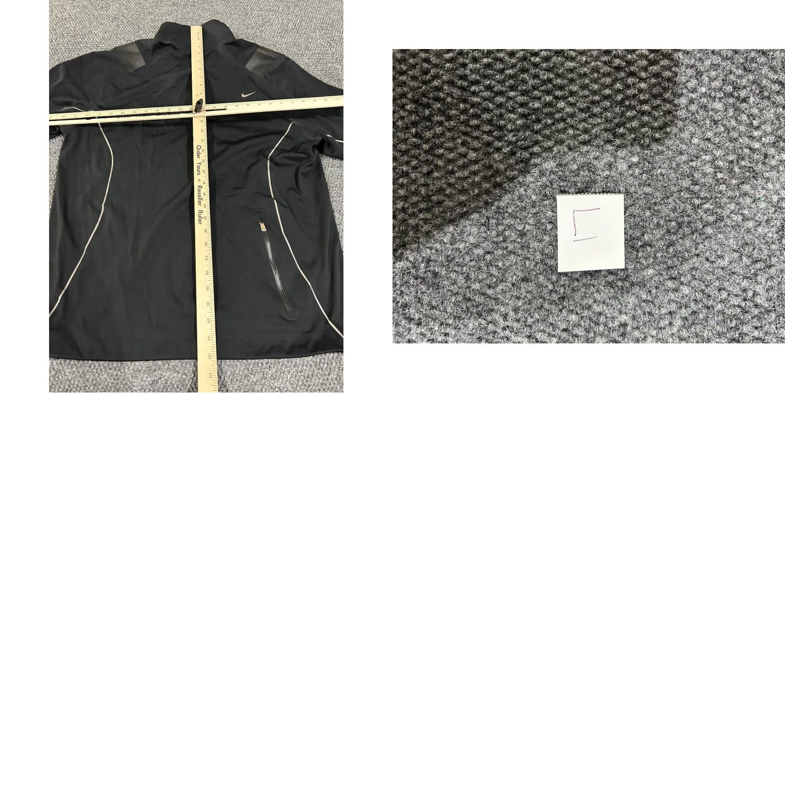 Nike Nike Golf Jacket Mens M Black Windbreaker Pullover Half Zip Storm Fit Geor gia Wind Size US M / EU 48-50 / 2 - 9 Thumbnail