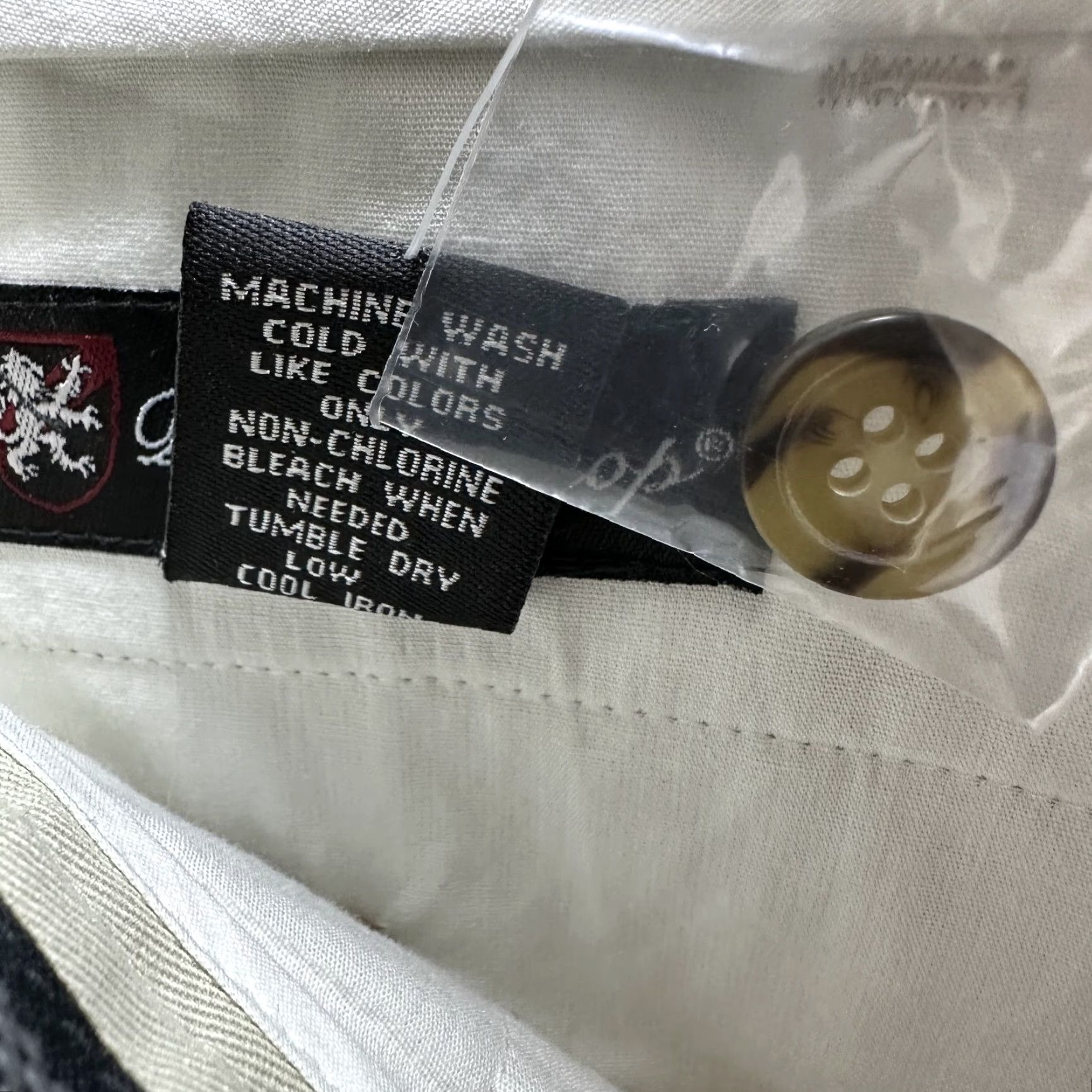 Vintage Men's Daniel Bishop Beige Shorts Pleated Bermuda Front Tencel Cotton Casual Sz 30 NWT Size US 30 / EU 46 - 6 Thumbnail