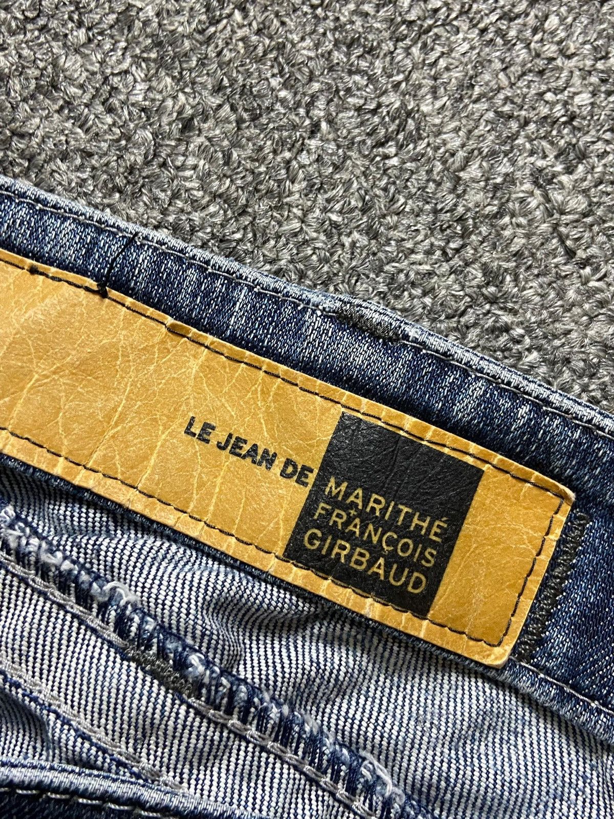 Marithe + Francois Girbaud × Vintage Marithe Francois Girbaud Distressed Denim Jeans (120) Size US 31 - 6 Thumbnail