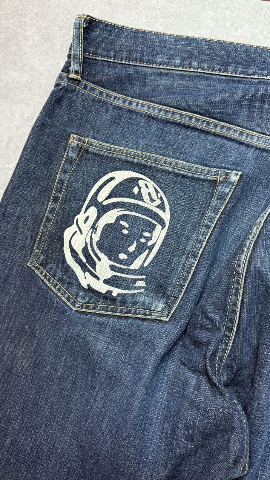 Icecream Last Call ! Vintage 2000s BBC Running Dog Denim Size US 36 / EU 52 - 4 Thumbnail