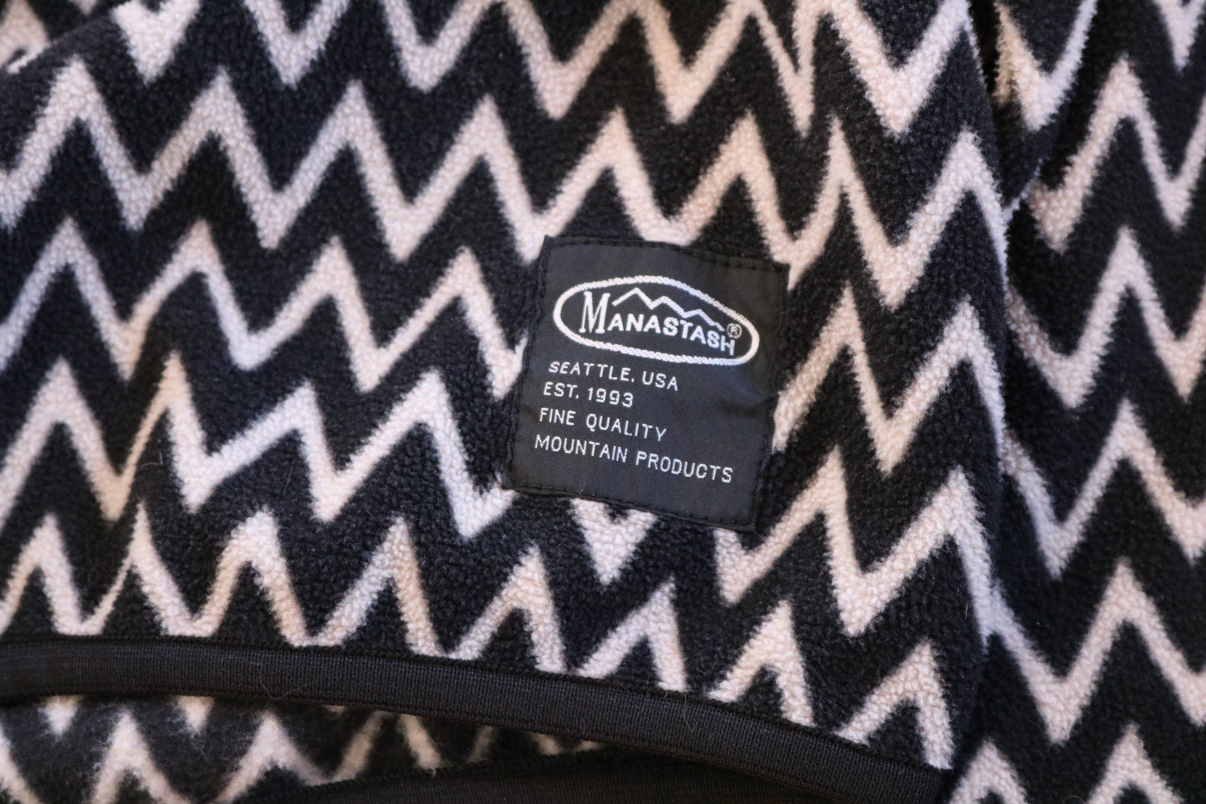 Engineered Garments × Manastash × Patagonia Manastash Zigzag Fleece Pullover Jacket Size US S / EU 44-46 / 1 - 4 Thumbnail
