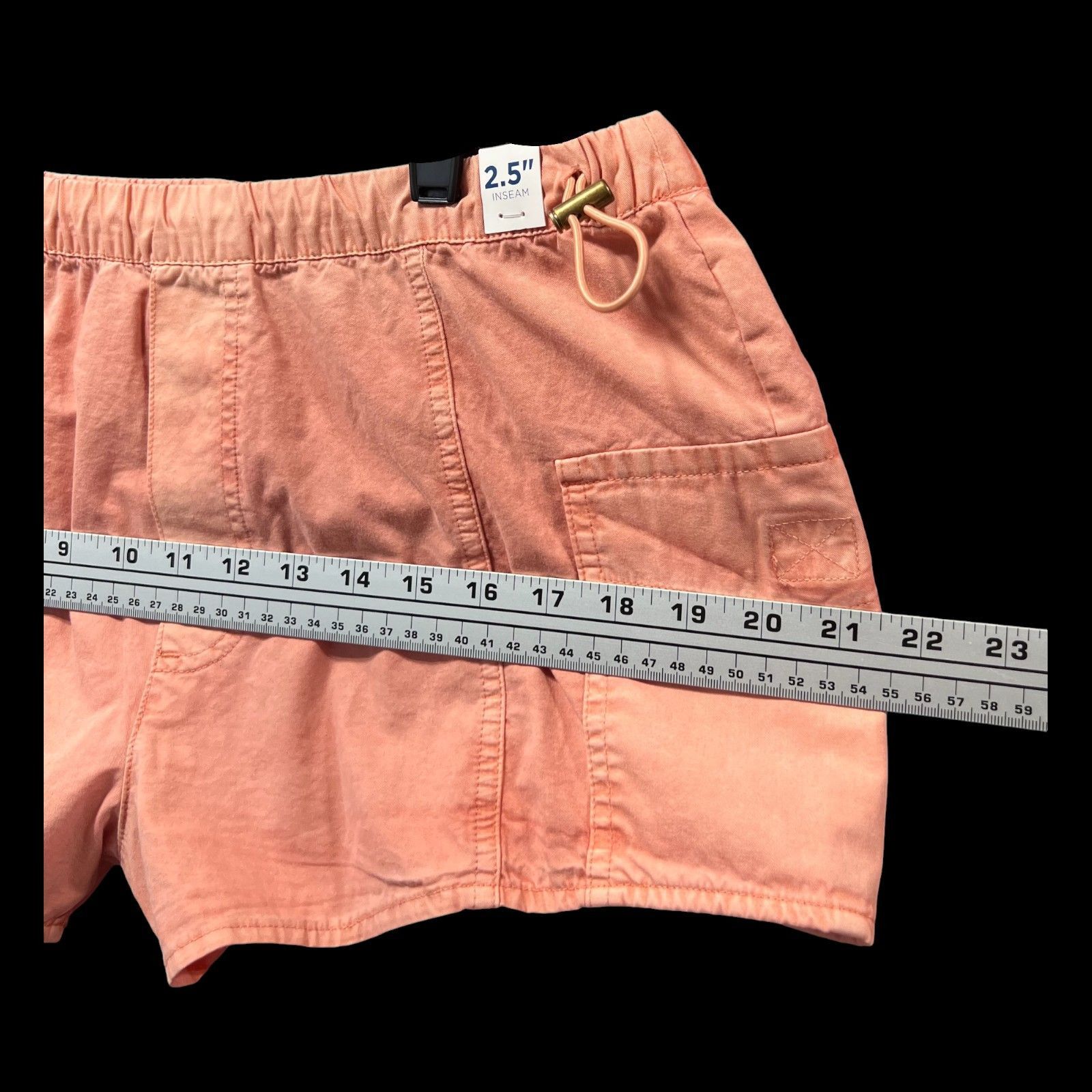 Arizona Jean Co. Arizona - Women's Low Rise Pull-On Short Juniors - Light Ora Size 34" / US 12 / IT 48 - 6 Thumbnail