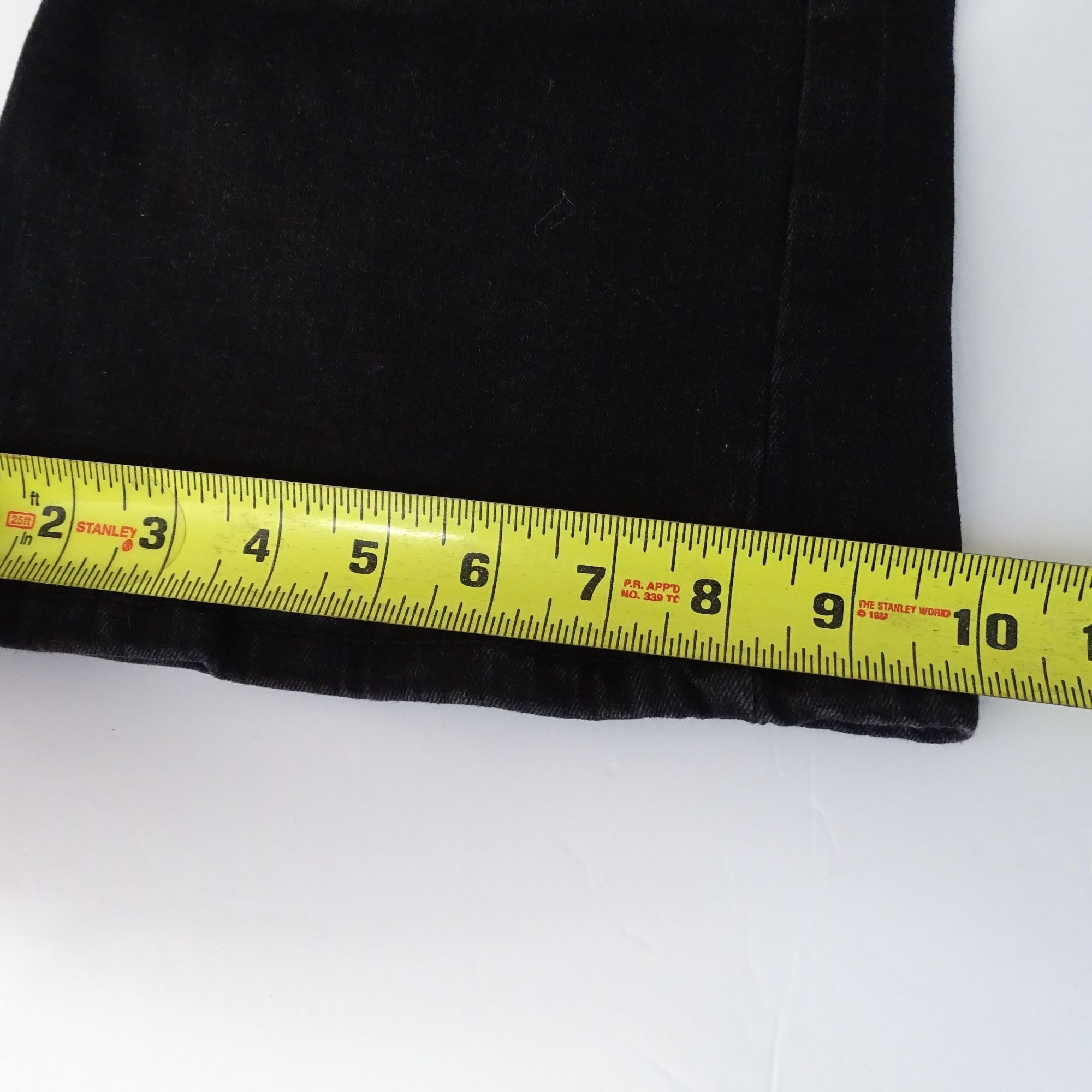 Other Indigo Rein Black Flare Jeans Women Juniors Size 11 Ripped Size 28" / US 6 / IT 42 - 11 Thumbnail