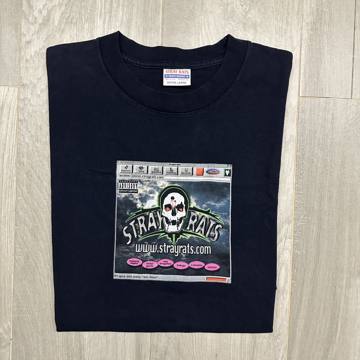 Stray Rats Stray rats website tee supreme stussy skate palace vans Size US XL / EU 56 / 4 - 1 Thumbnail