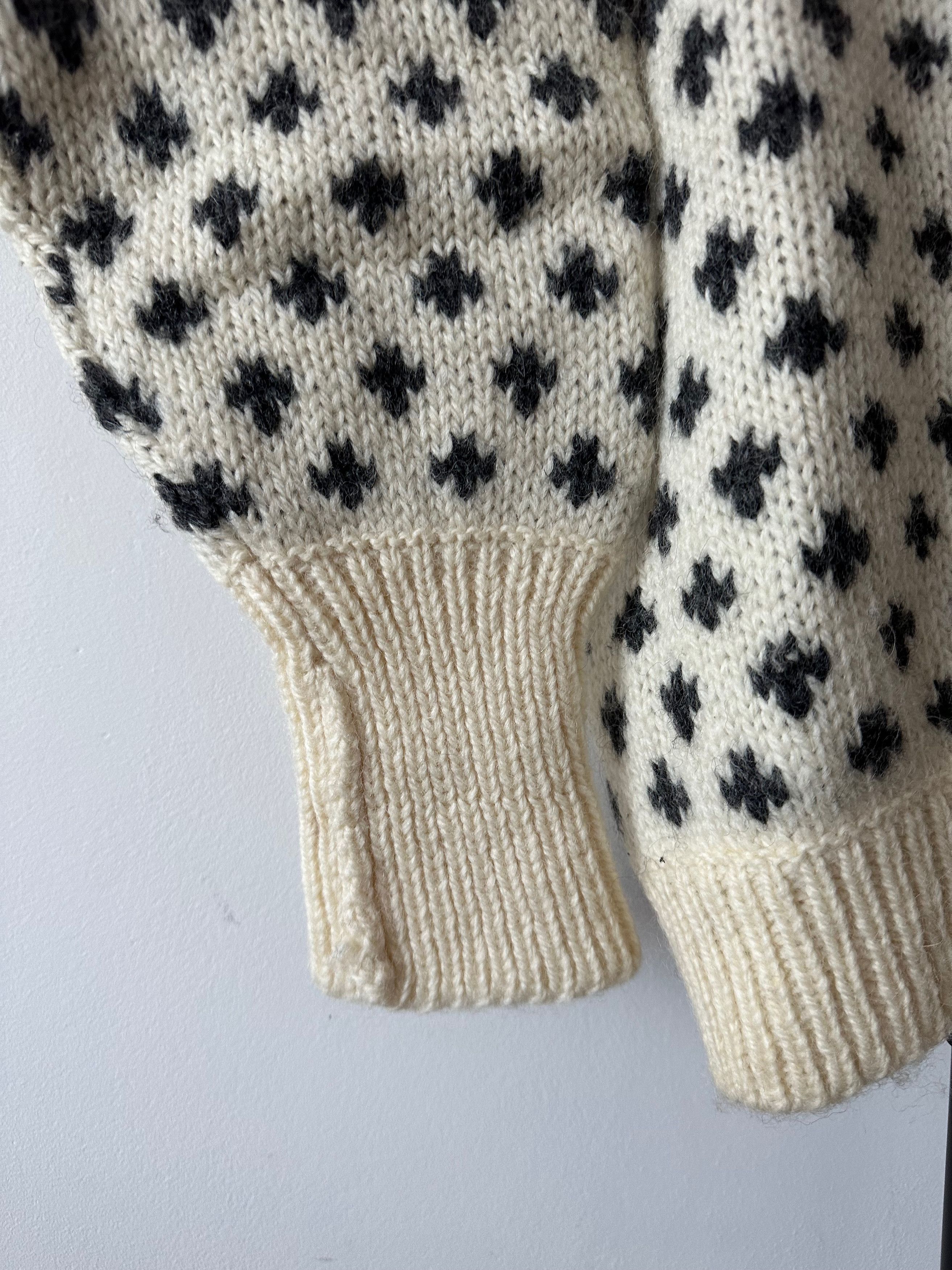 Vintage STOBI of Denmark WOOL turtle neck sweater warm Size US L / EU 52-54 / 3 - 7 Thumbnail