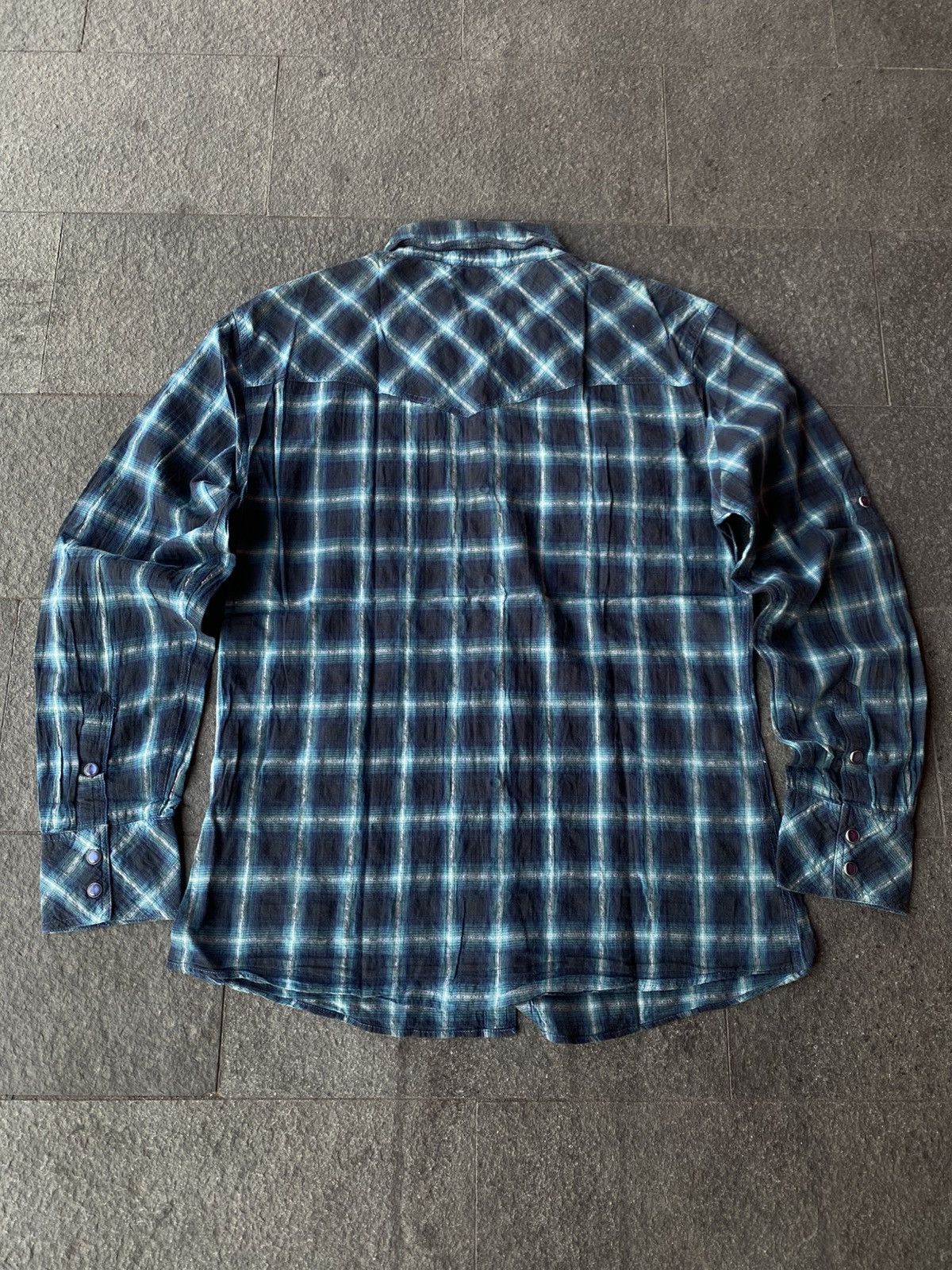 semanticdesign 💸BINDING OFFER💸 SEMANTICDESIGN STONE BUTTON FLANNELSHIRT Size US L / EU 52-54 / 3 - 2 Thumbnail